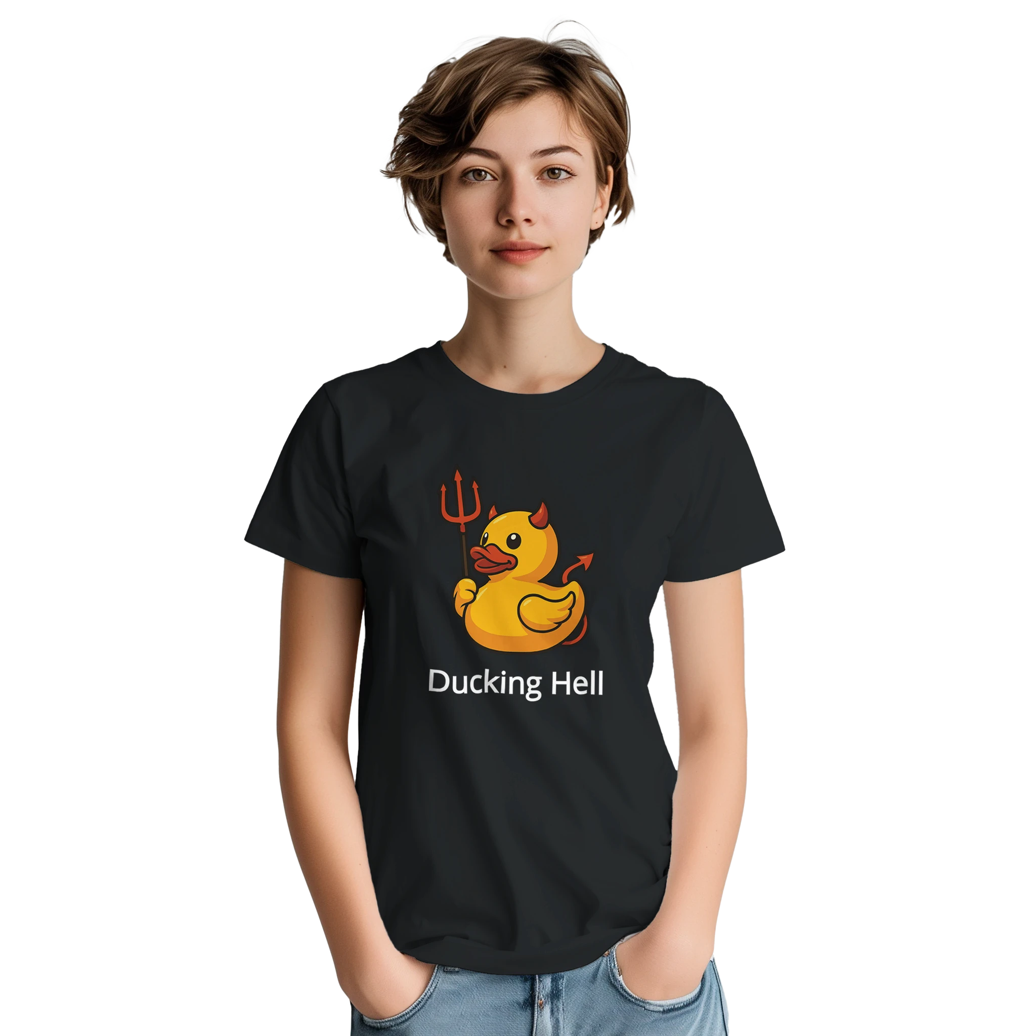 Ducking Hell T-shirt - Duck Nation