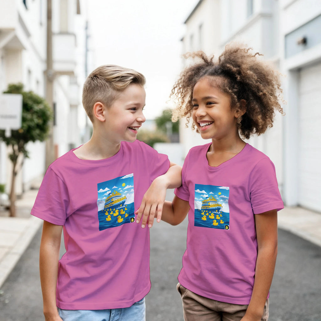 Duck Kids T-shirt - Ideal design for Cruises and Hunting for Rubber Ducks - Duck Nation