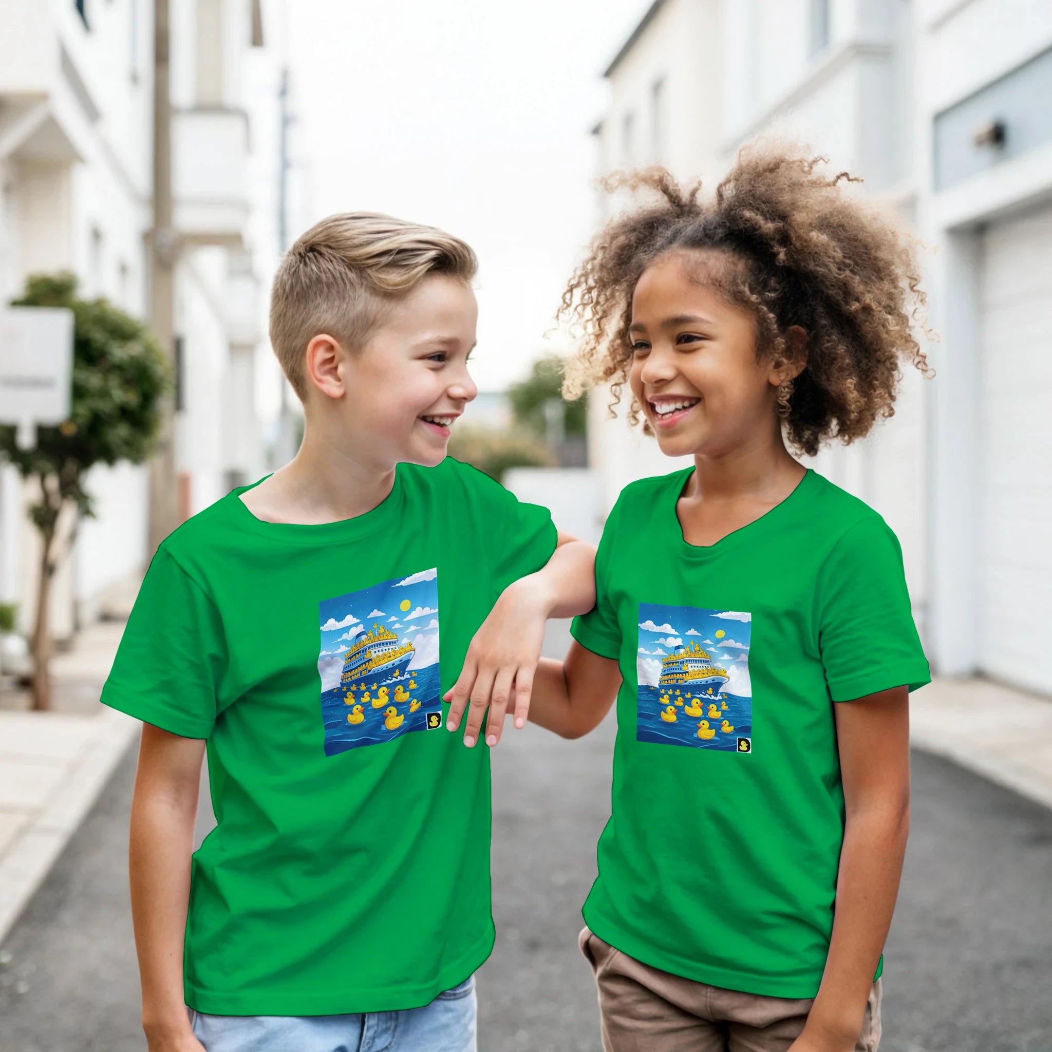 Duck Kids T-shirt - Ideal design for Cruises and Hunting for Rubber Ducks - Duck Nation