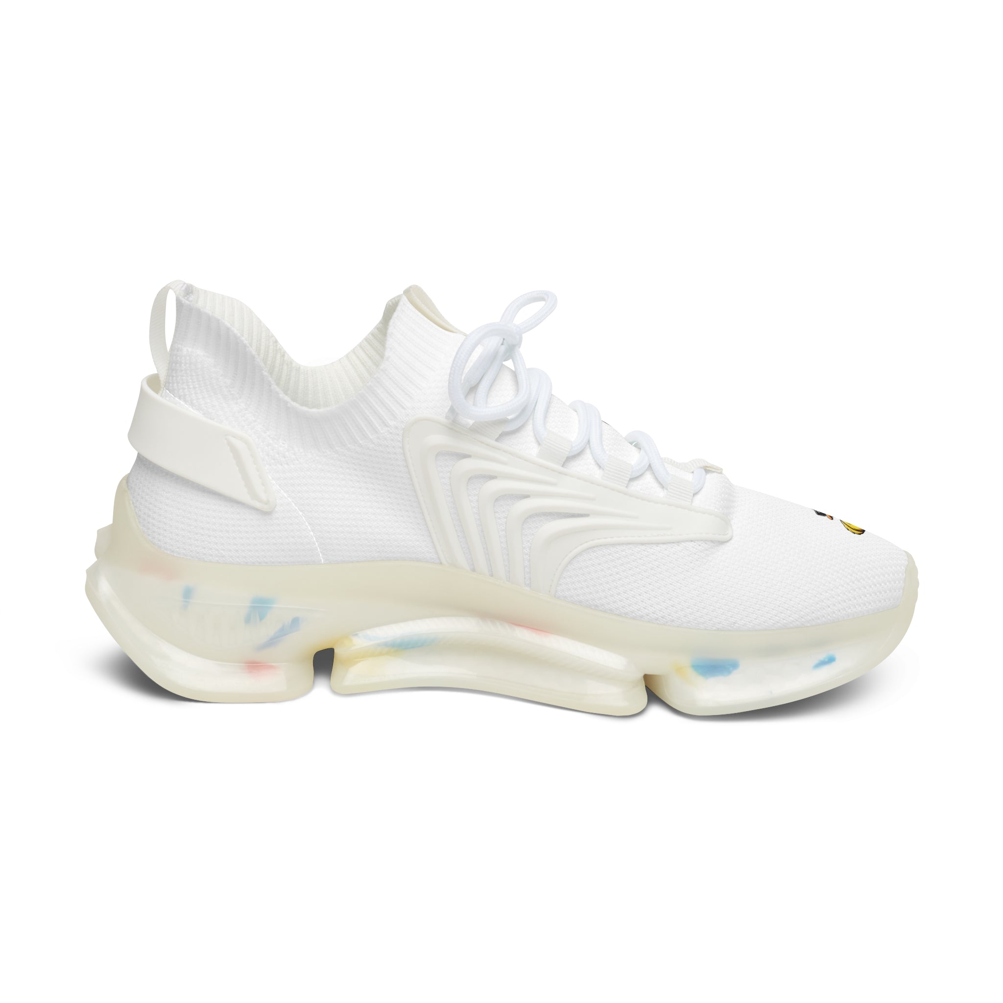Women’s Duck Trainers — White Athletic Shoes