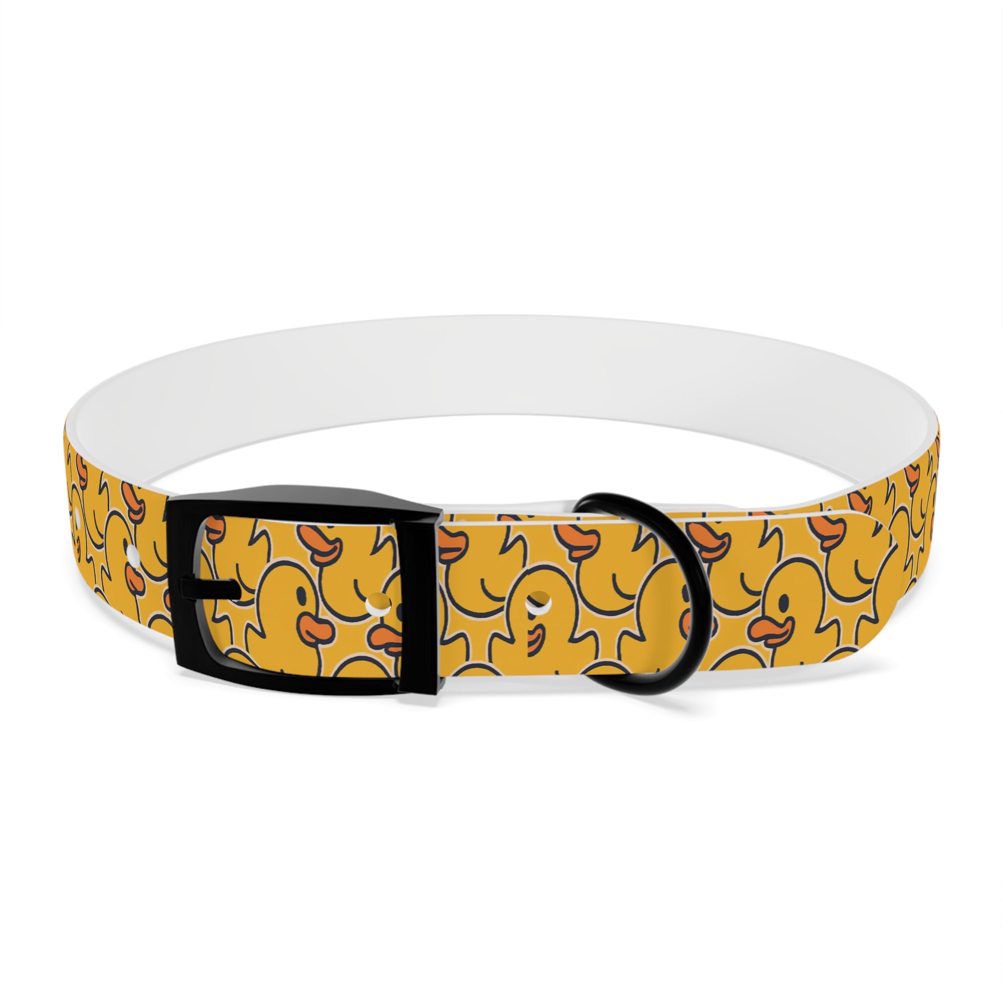 Duck Pattern Dog Collar | Variety of Sizes & Buckles Available