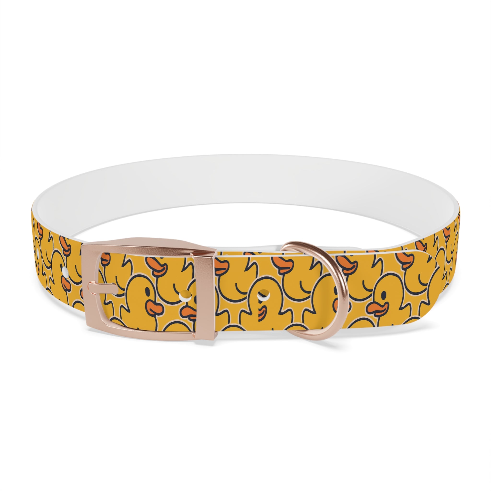 Duck Pattern Dog Collar | Variety of Sizes & Buckles Available