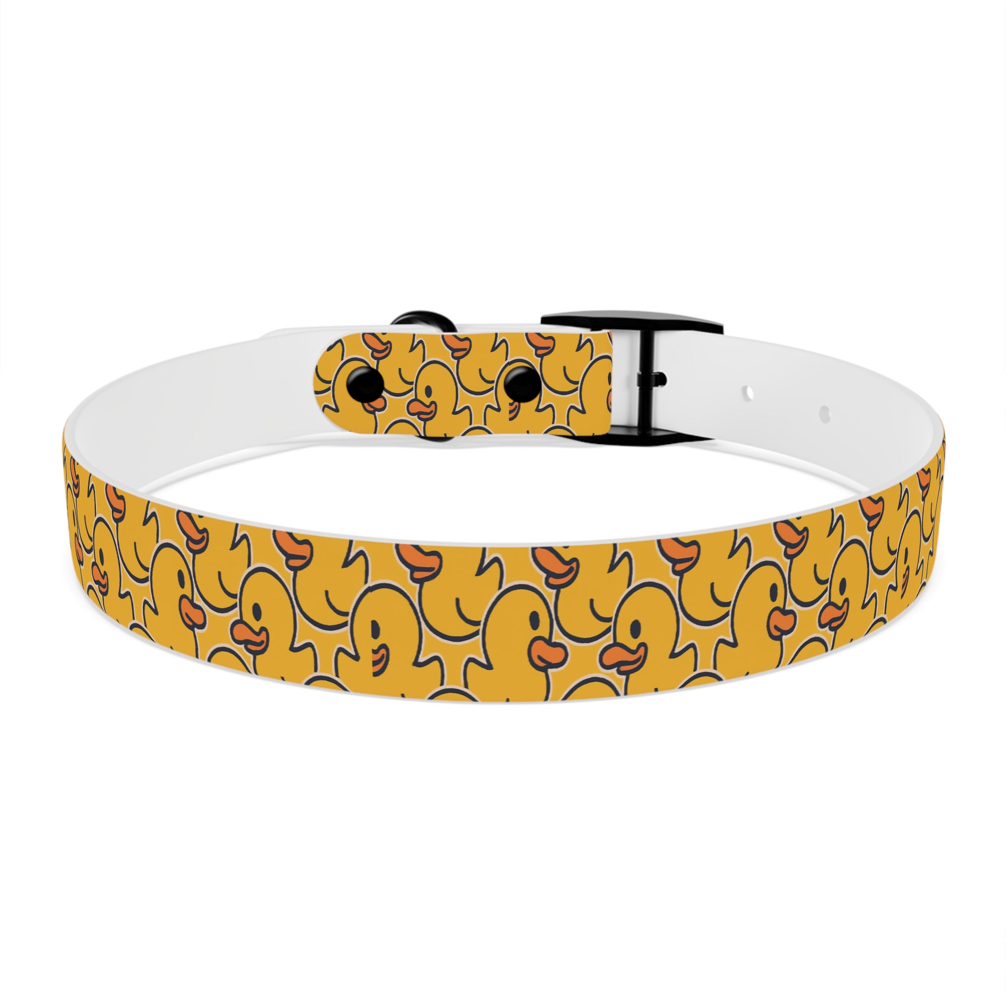 Duck Pattern Dog Collar | Variety of Sizes & Buckles Available