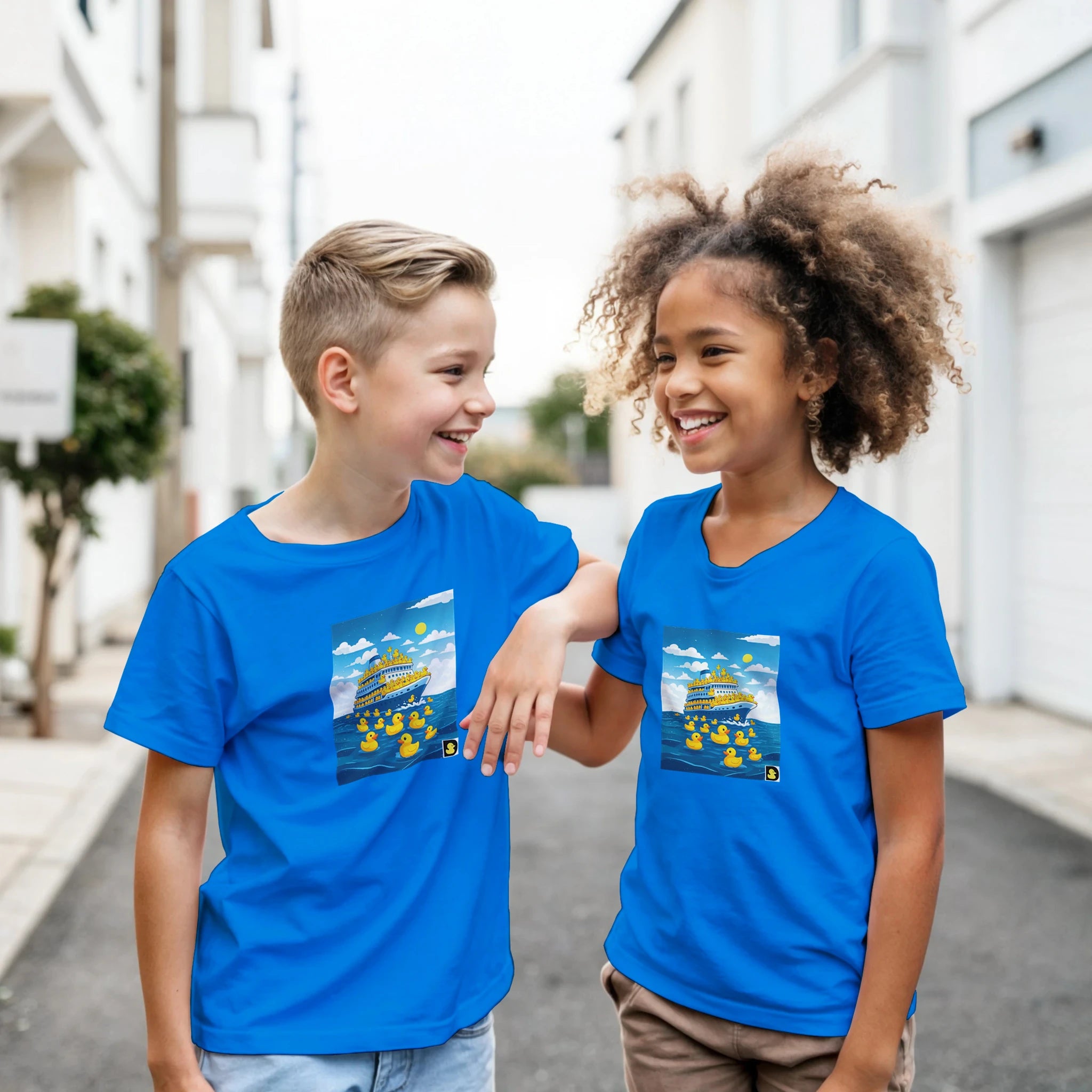 Duck Kids T-shirt - Ideal design for Cruises and Hunting for Rubber Ducks - Duck Nation