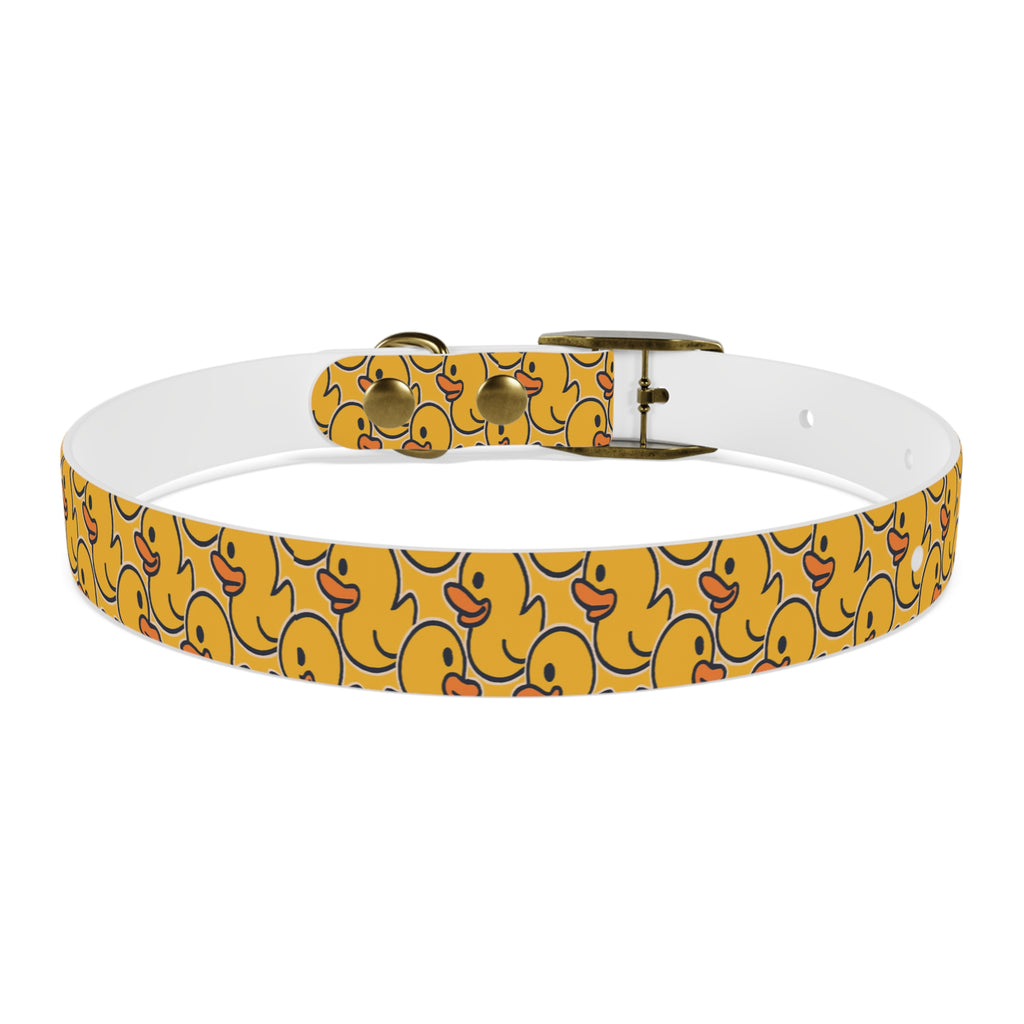 Duck Pattern Dog Collar | Variety of Sizes & Buckles Available
