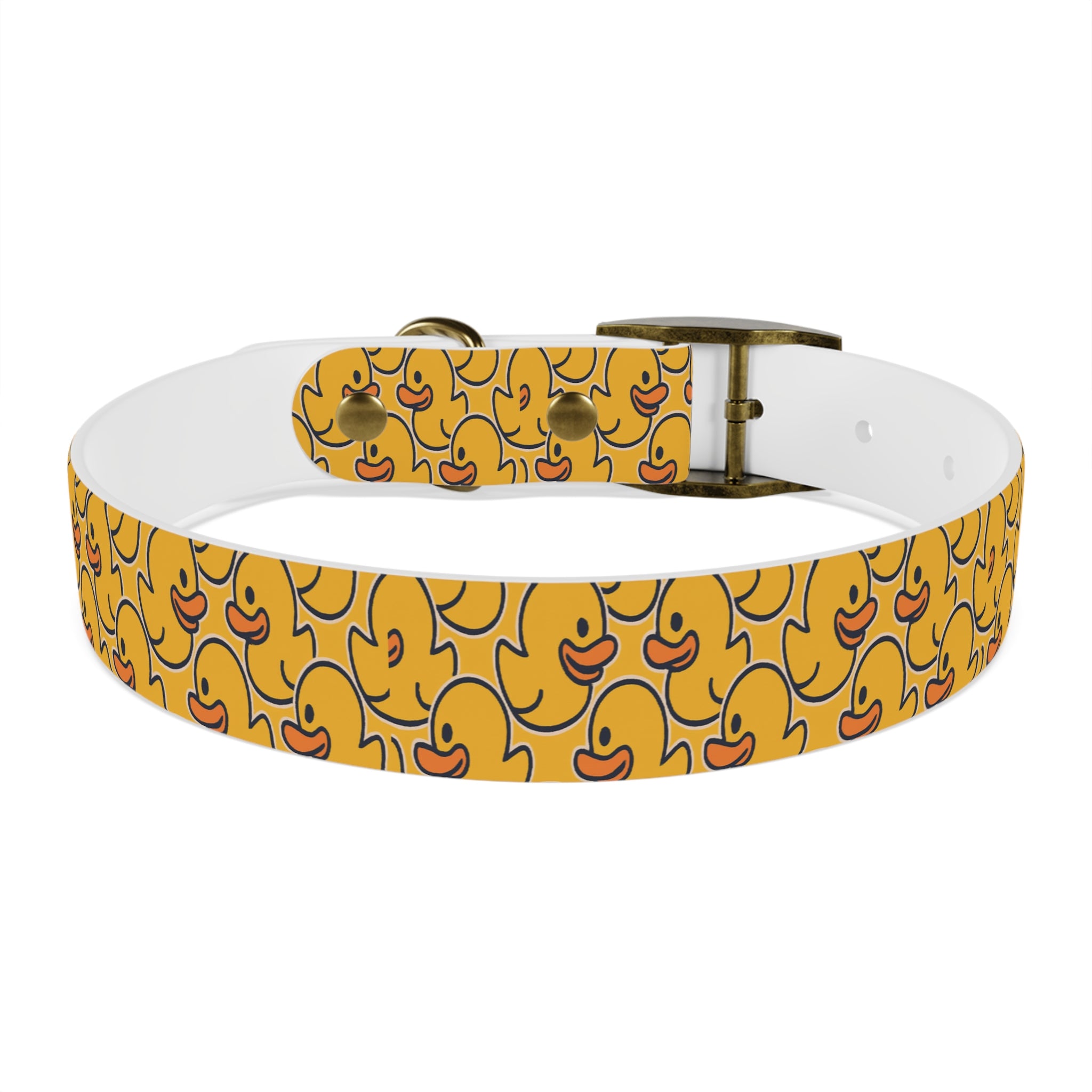 Duck Pattern Dog Collar | Variety of Sizes & Buckles Available