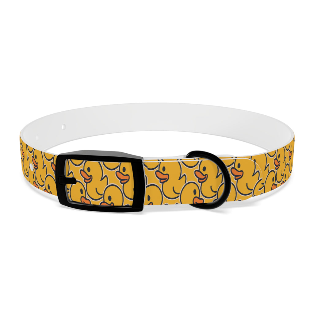Duck Pattern Dog Collar | Variety of Sizes & Buckles Available