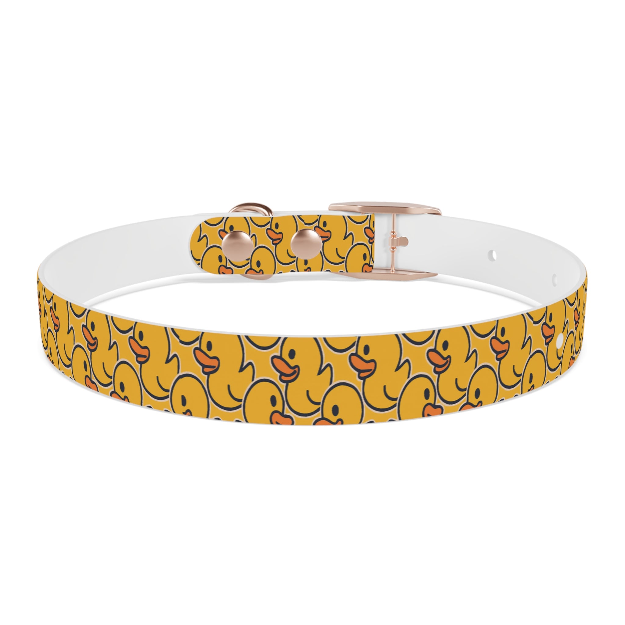 Duck Pattern Dog Collar | Variety of Sizes & Buckles Available