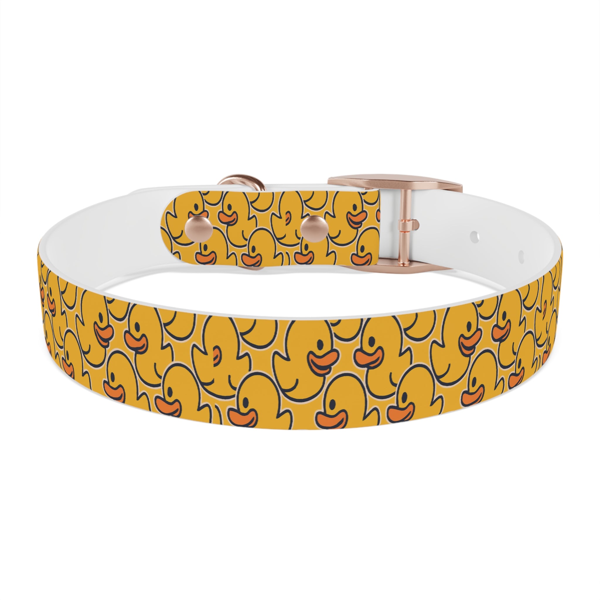 Duck Pattern Dog Collar | Variety of Sizes & Buckles Available