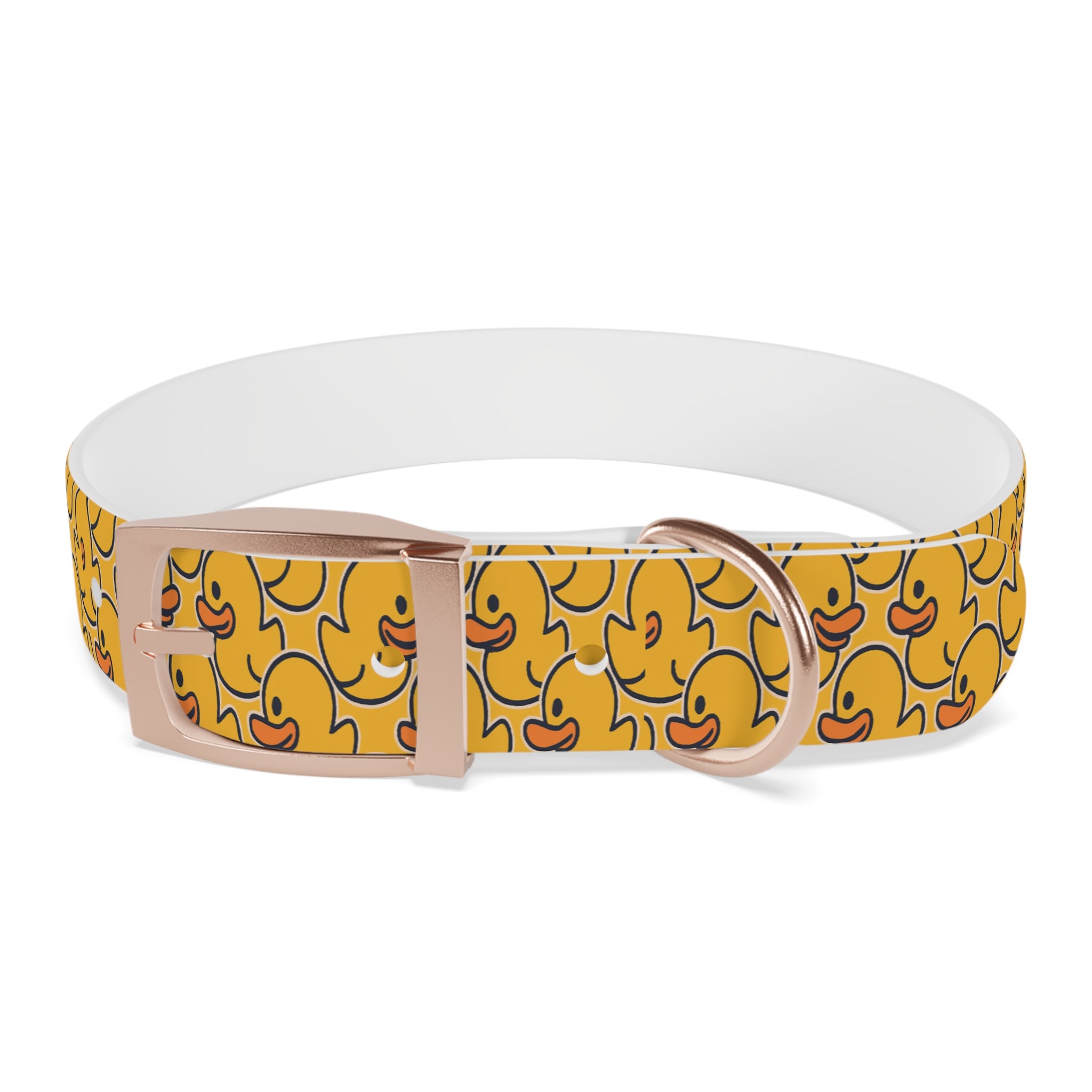Duck Pattern Dog Collar | Variety of Sizes & Buckles Available