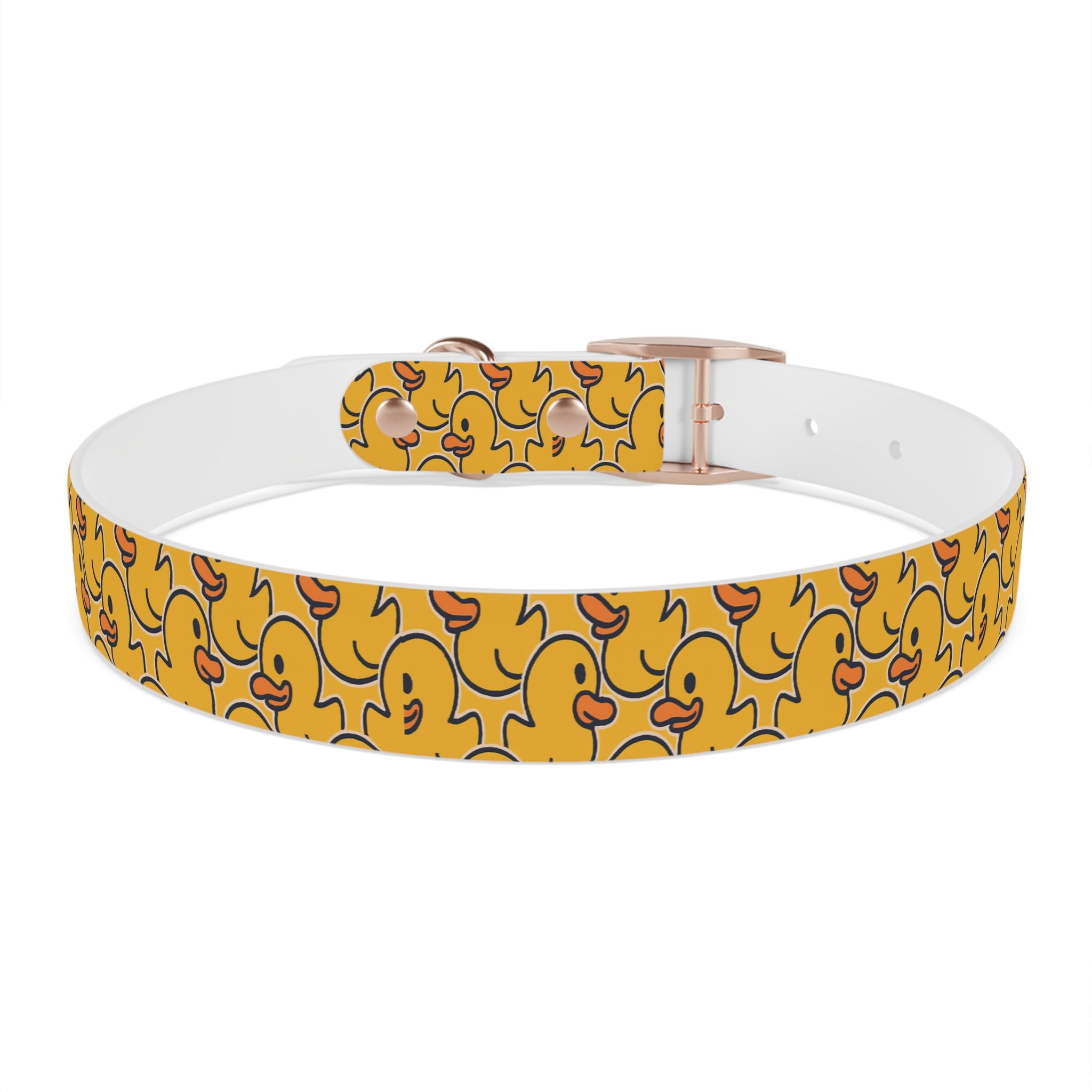 Duck Pattern Dog Collar | Variety of Sizes & Buckles Available
