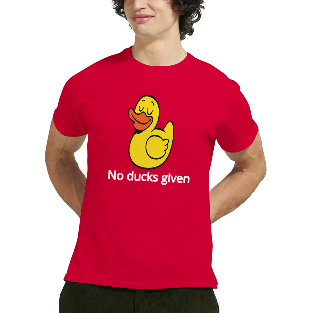 No Ducks Given Crewneck T-shirt - Duck Nation