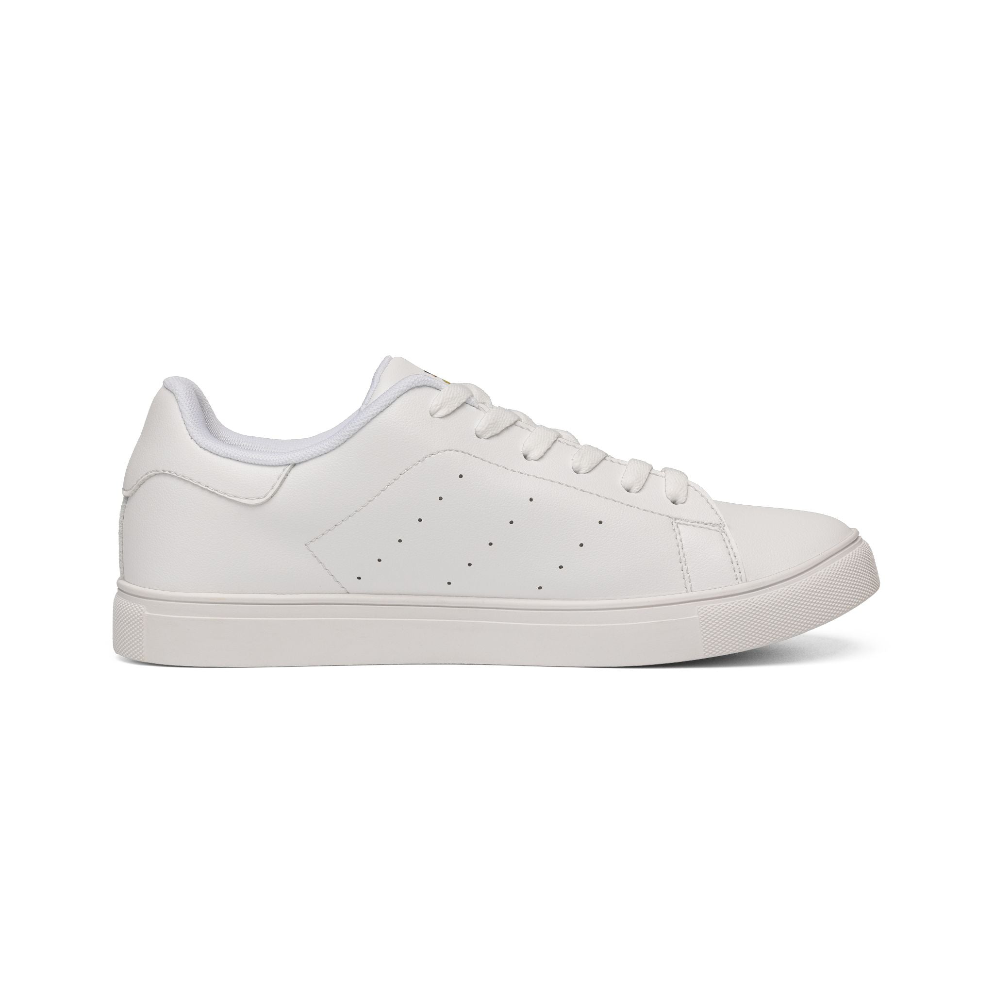 Leather Sneakers — Cool Sunglasses Rubber Duck Graphic