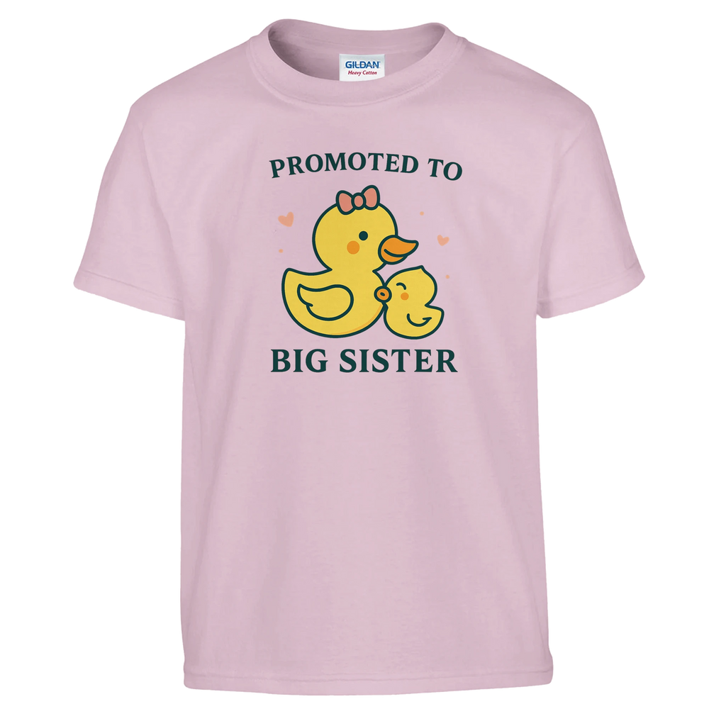 Big Sister Crewneck T-shirt - Duck Nation