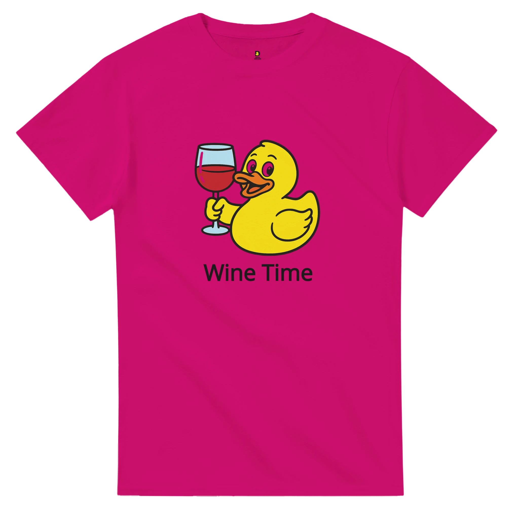 Wine Time T-shirt - Duck Nation