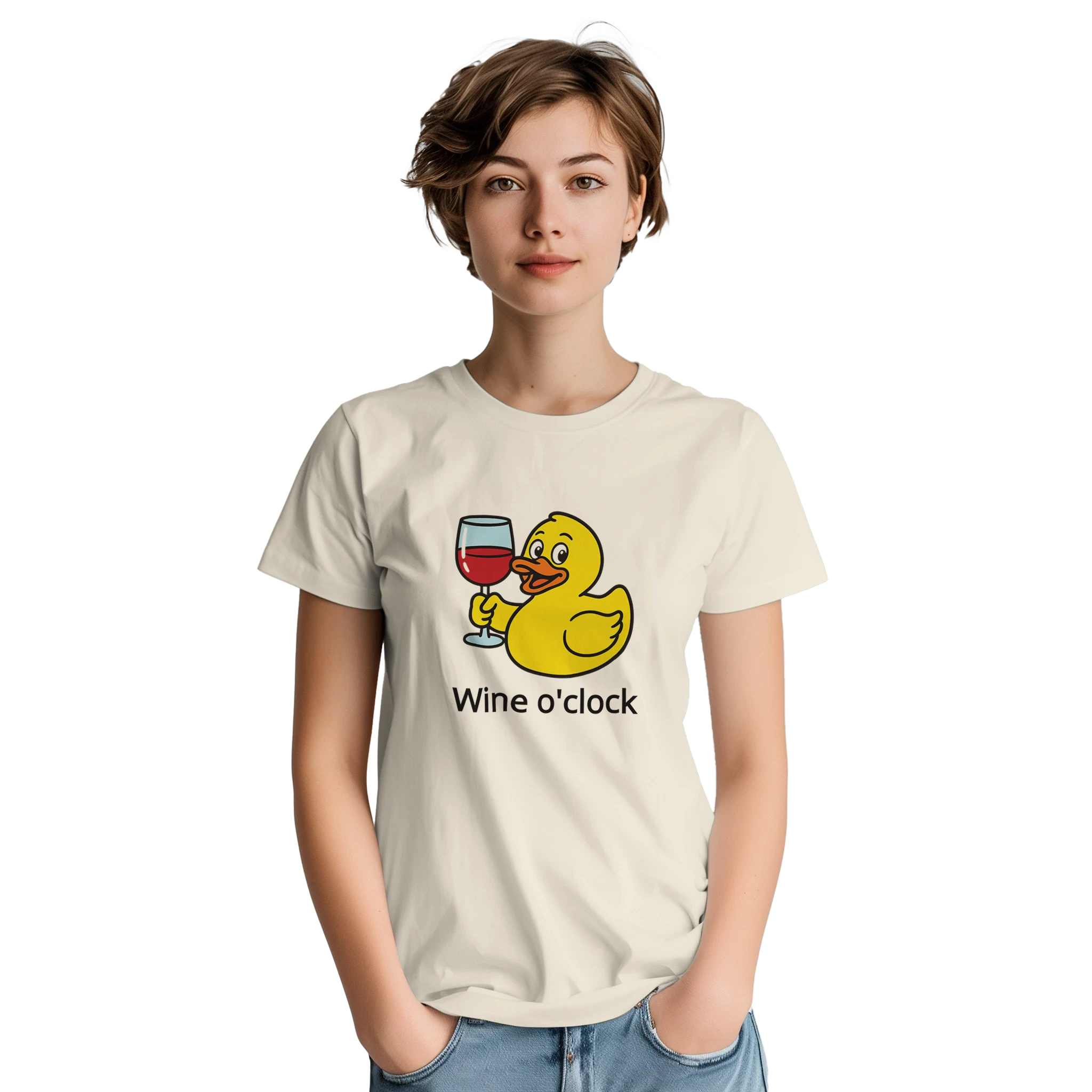 Duck Wine O'Clock T-shirt - Duck Nation
