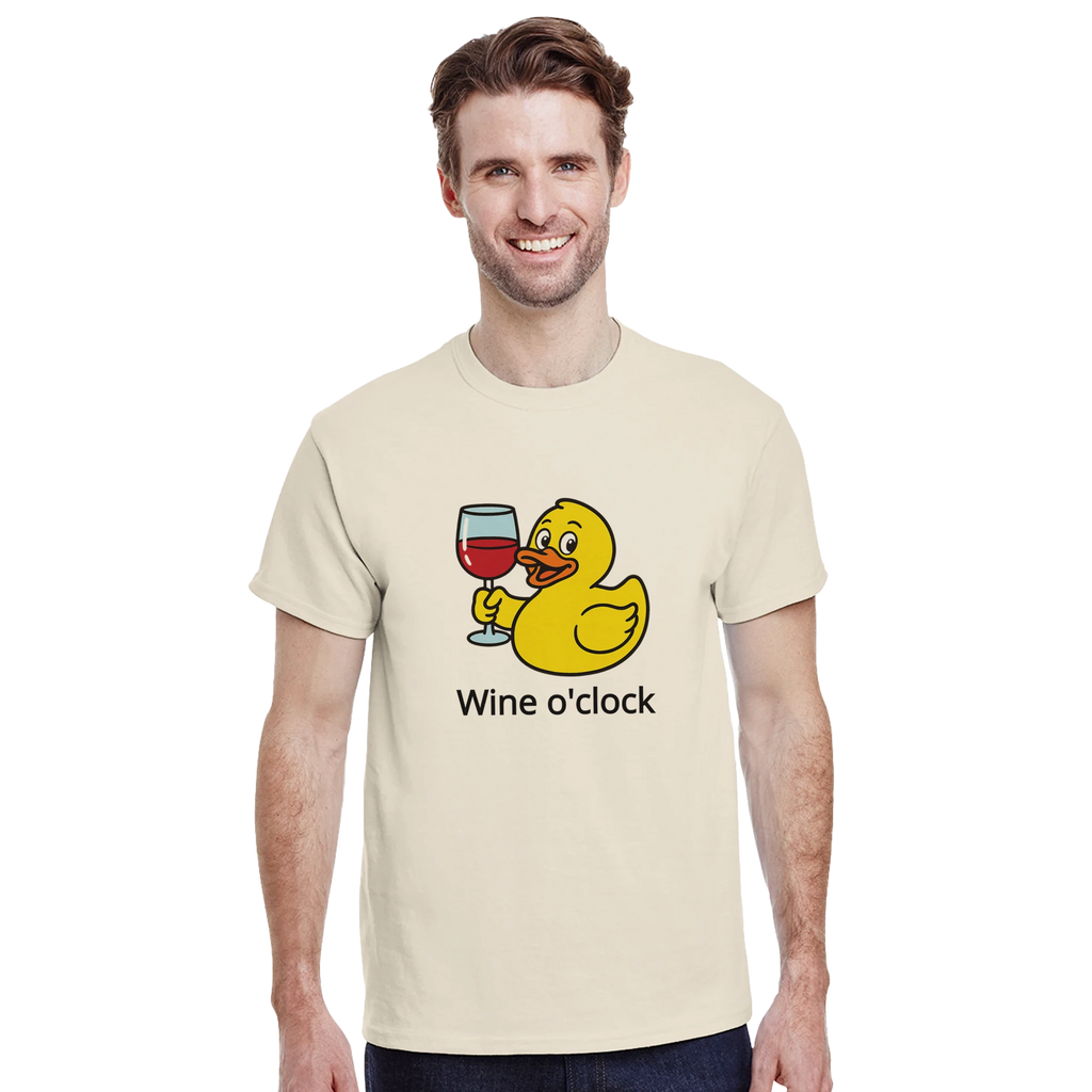 Duck Wine O'Clock T-shirt - Duck Nation