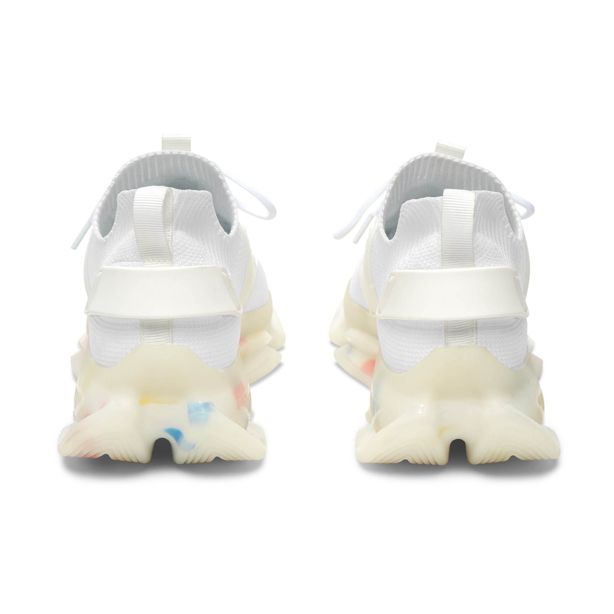 Women’s Duck Trainers — White Athletic Shoes