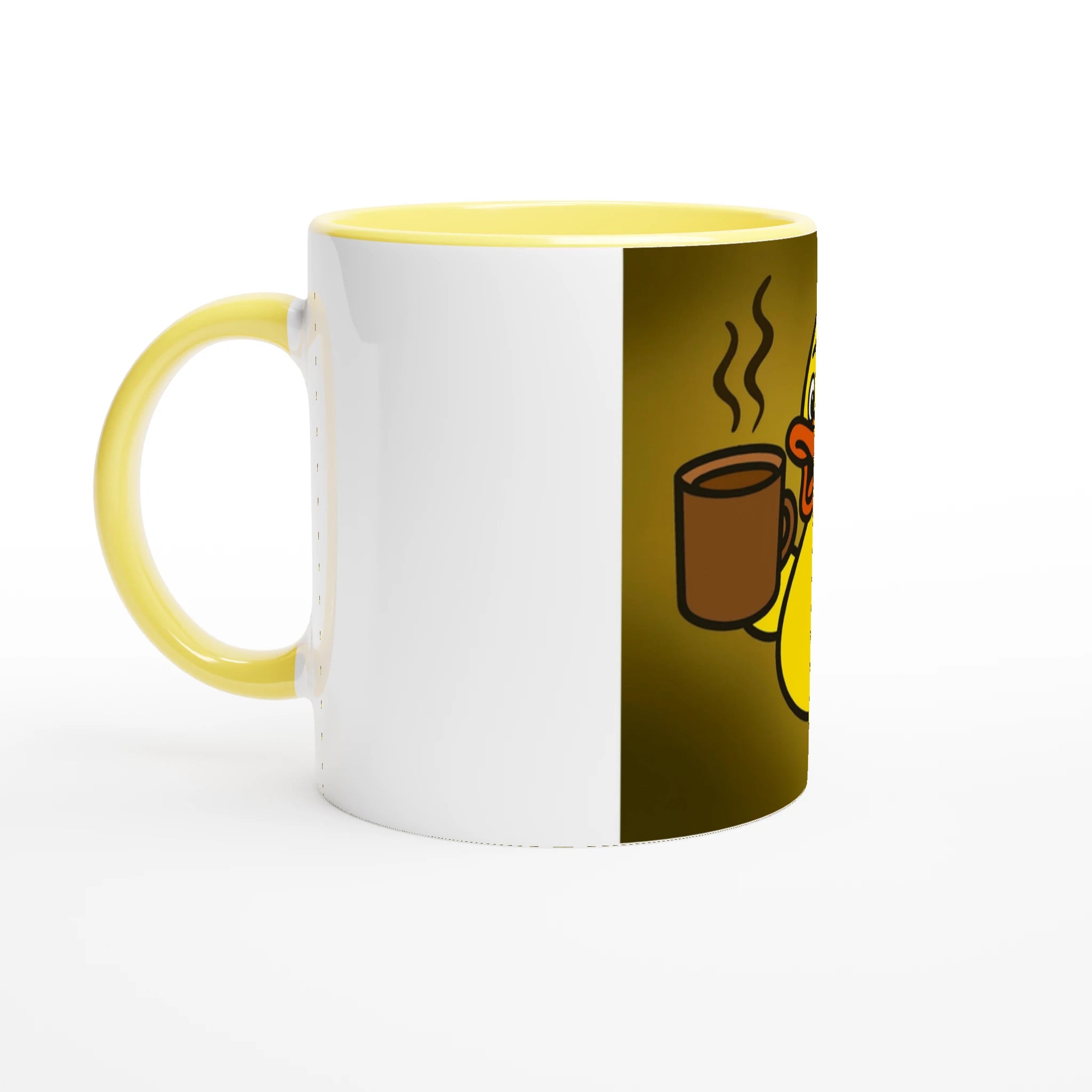 Duck Mug 11oz Ceramic Duck Design Mug - Gift for Duck Loving Drinkers - Duck Nation