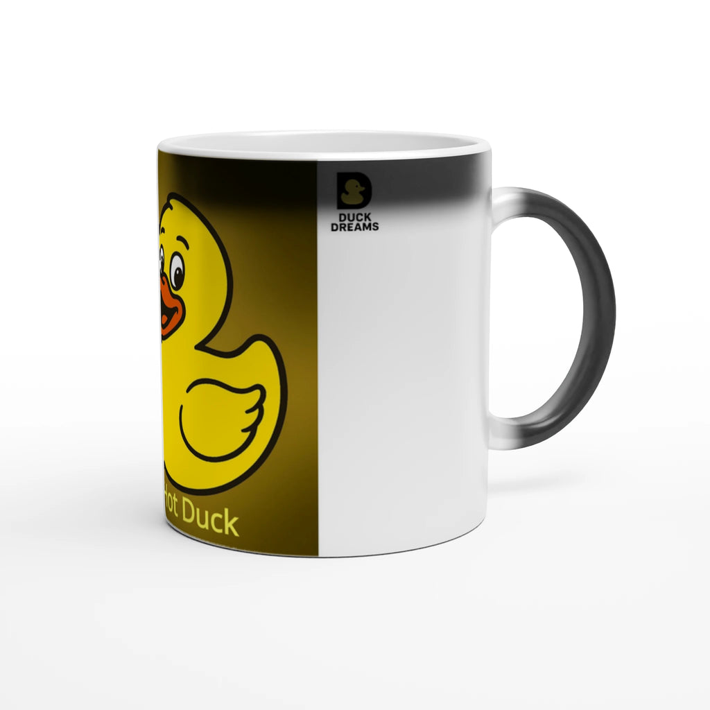 Magic 11oz Hot Duck Ceramic Mug - Unique Magic Ceramic Mug for Your Morning Coffee - Duck Nation
