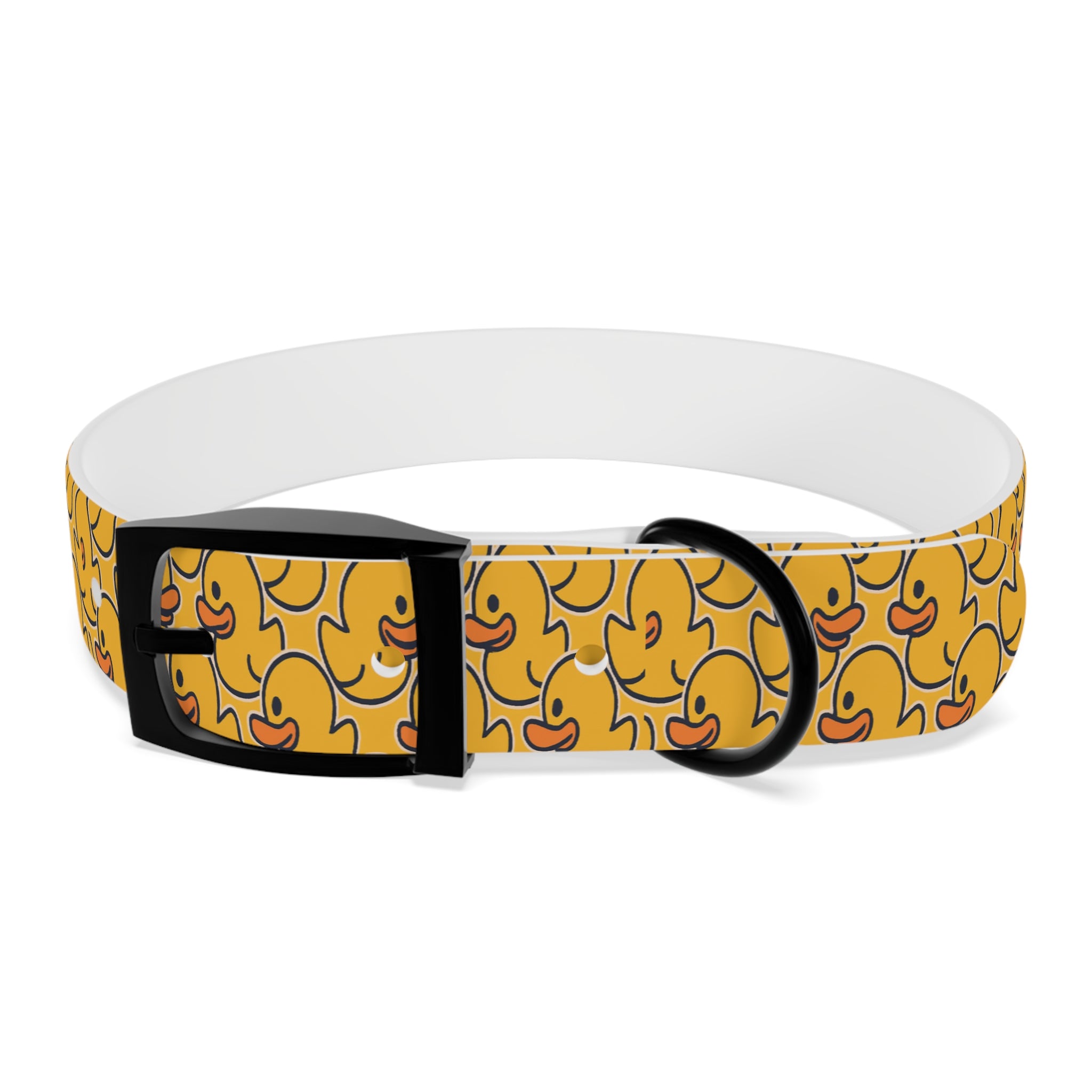 Duck Pattern Dog Collar | Variety of Sizes & Buckles Available