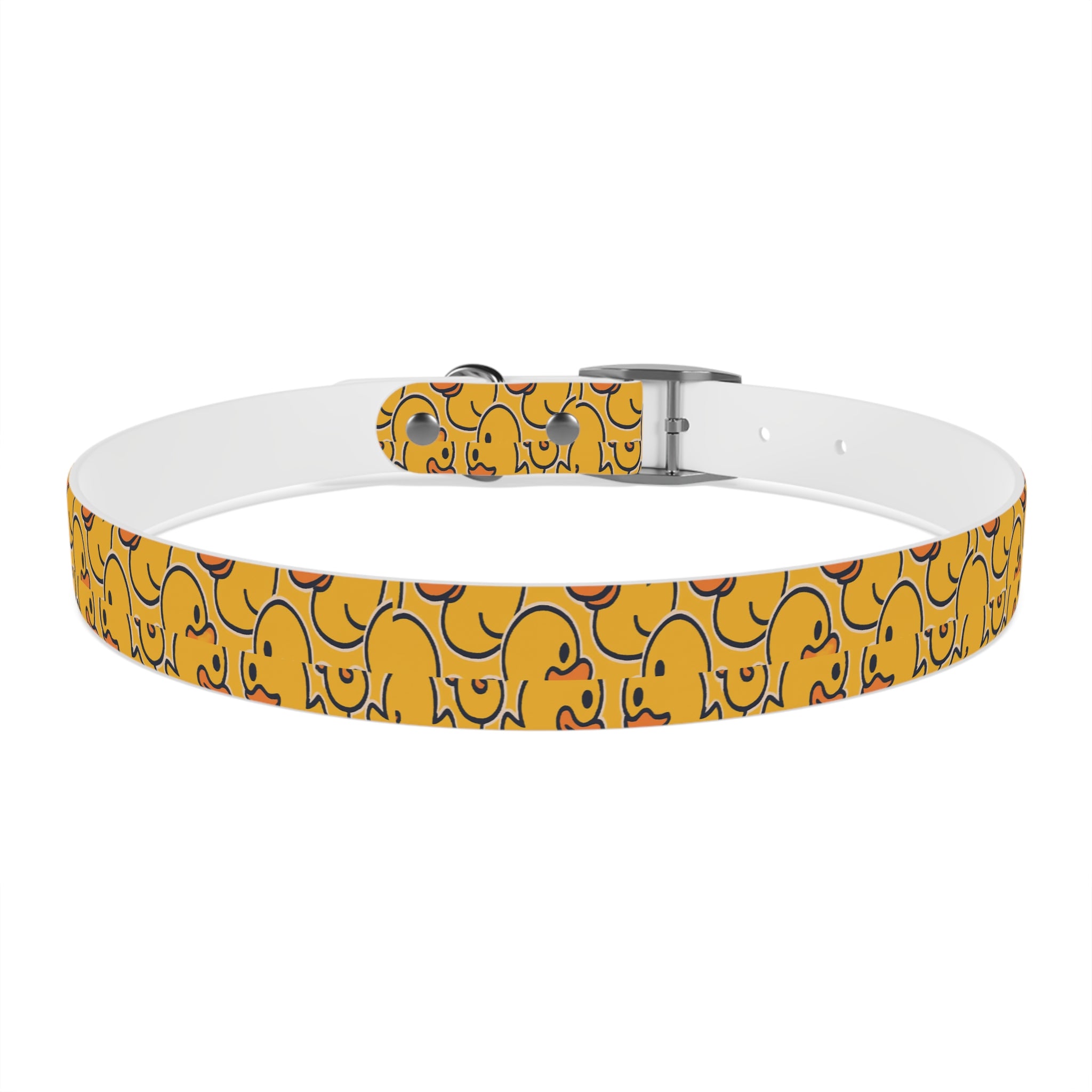 Duck Pattern Dog Collar | Variety of Sizes & Buckles Available