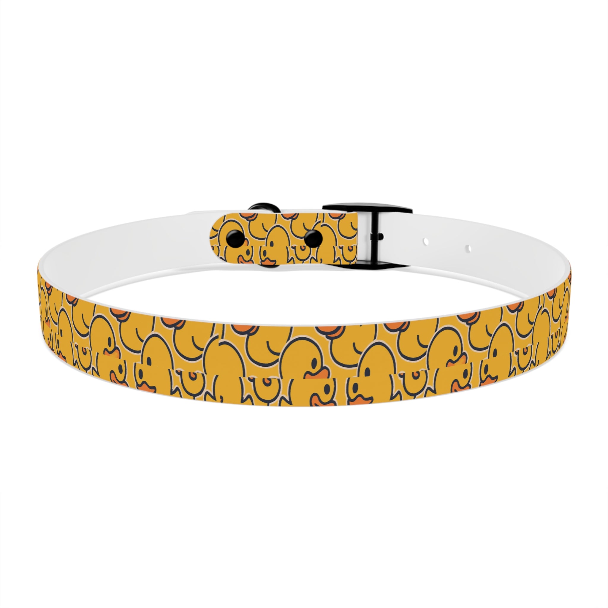Duck Pattern Dog Collar | Variety of Sizes & Buckles Available