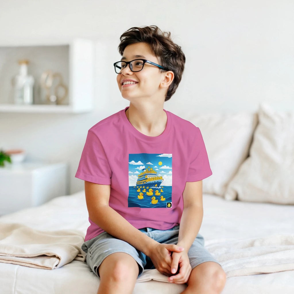 Duck Kids T-shirt - Ideal design for Cruises and Hunting for Rubber Ducks - Duck Nation