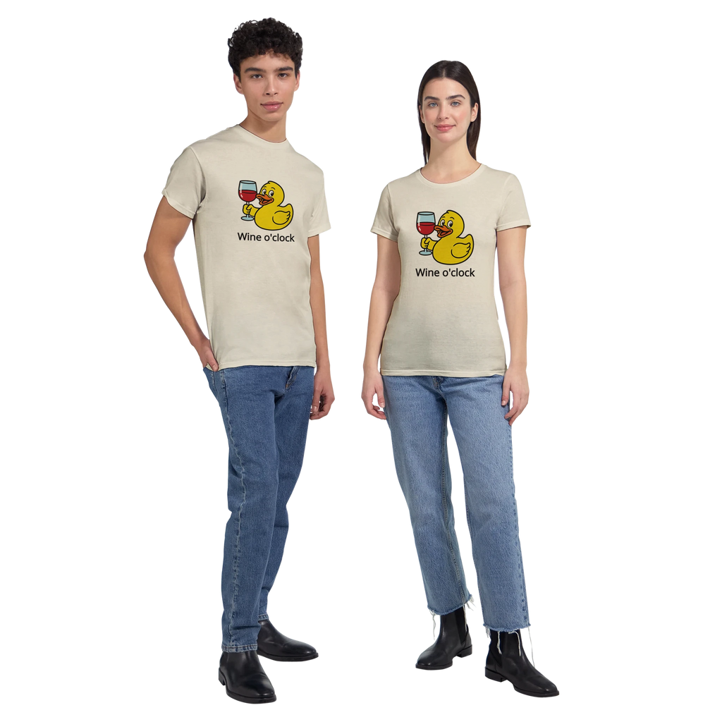 Duck Wine O'Clock T-shirt - Duck Nation