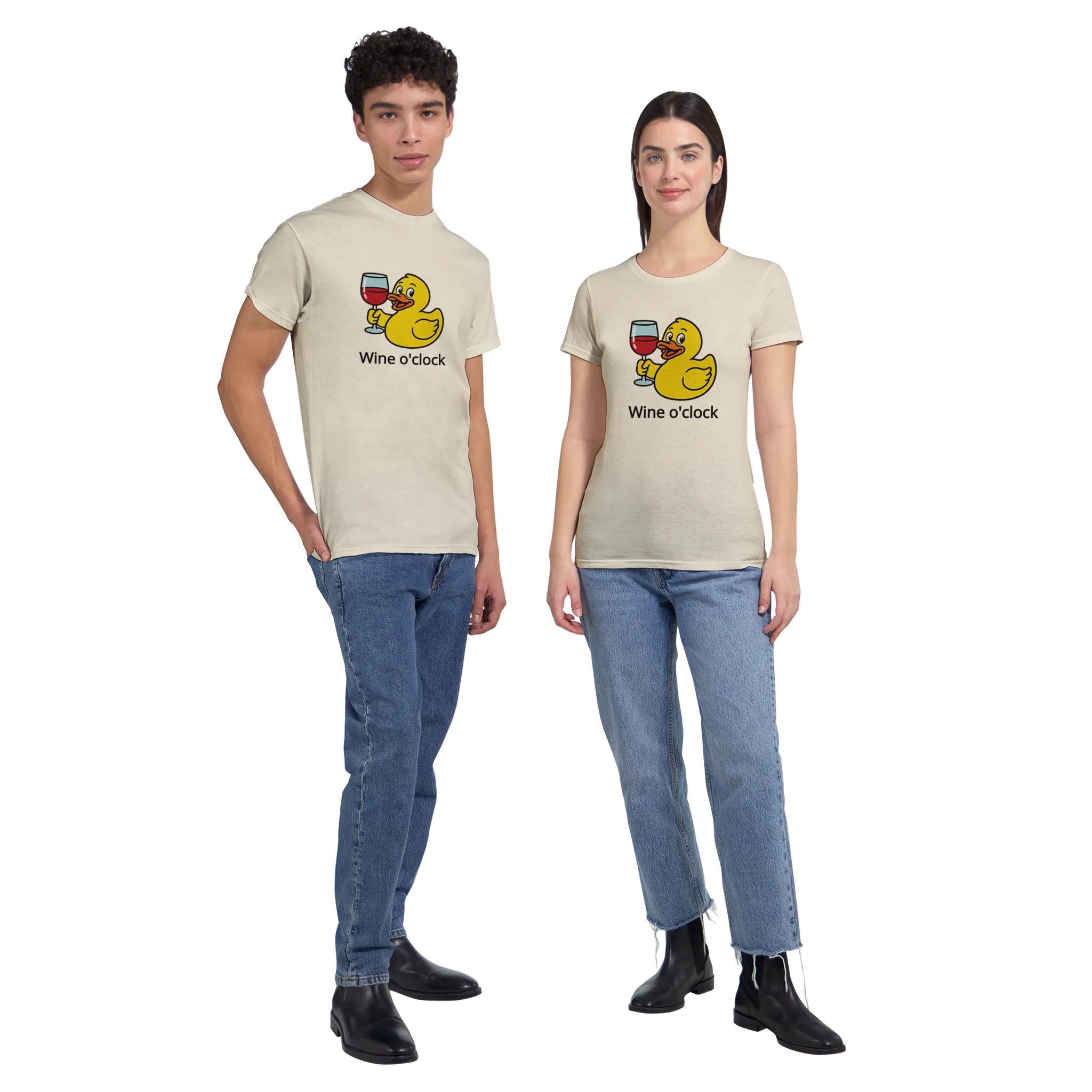 Duck Wine O'Clock T-shirt - Duck Nation