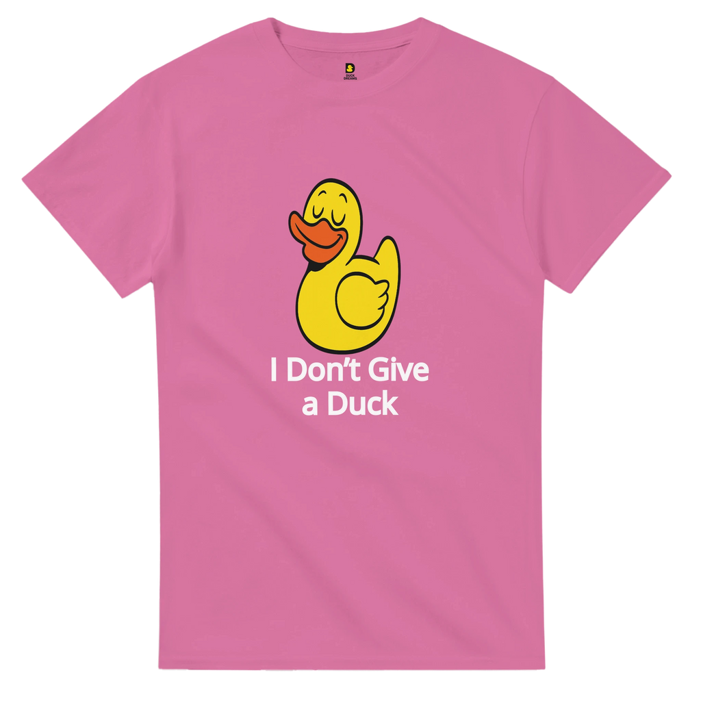 I Don't Give a Duck T-shirt - Humorous Graphic Tee for Fun-Loving Individuals - Duck Nation