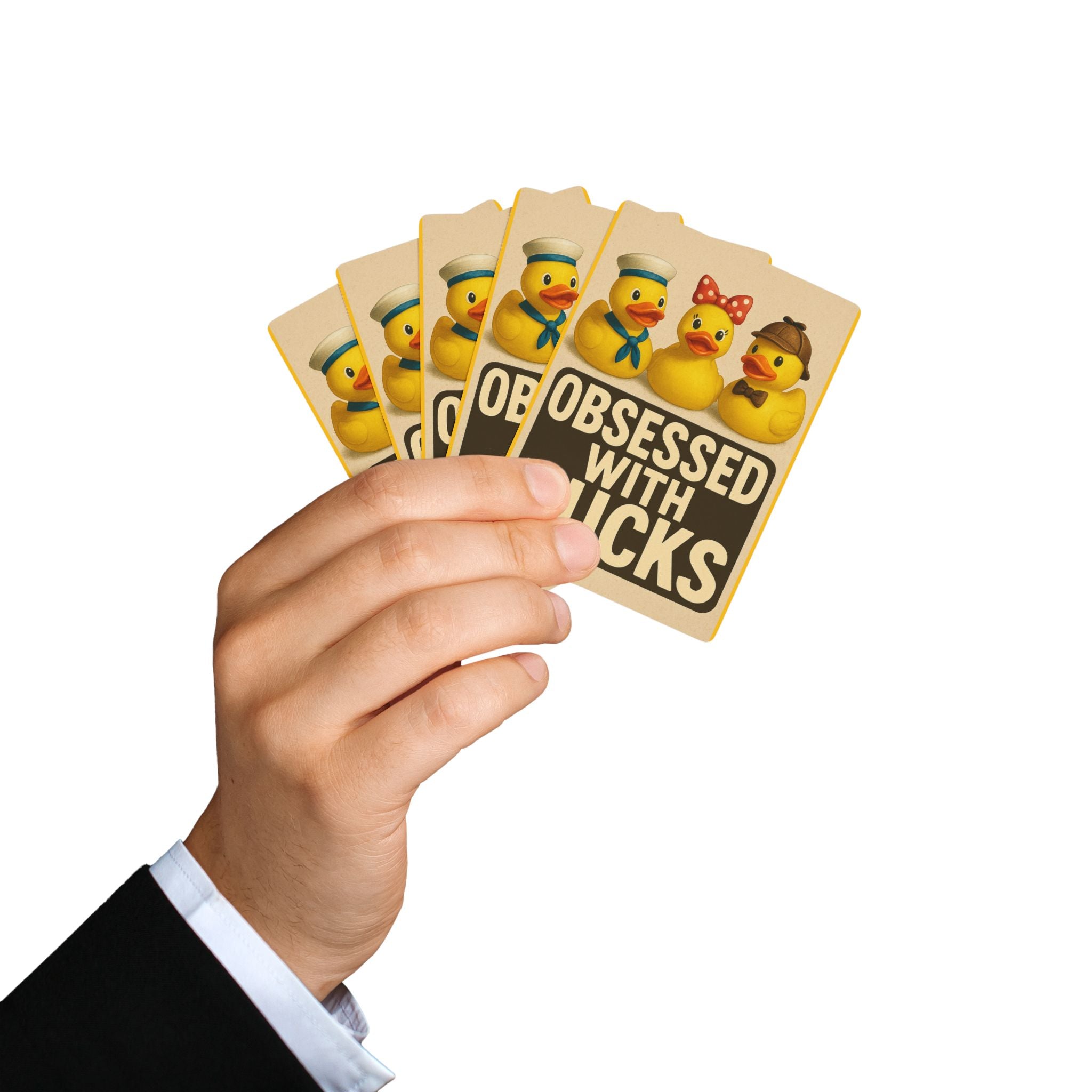 Obsessed With Ducks Playing Cards — Cute Rubber Duck Poker Deck