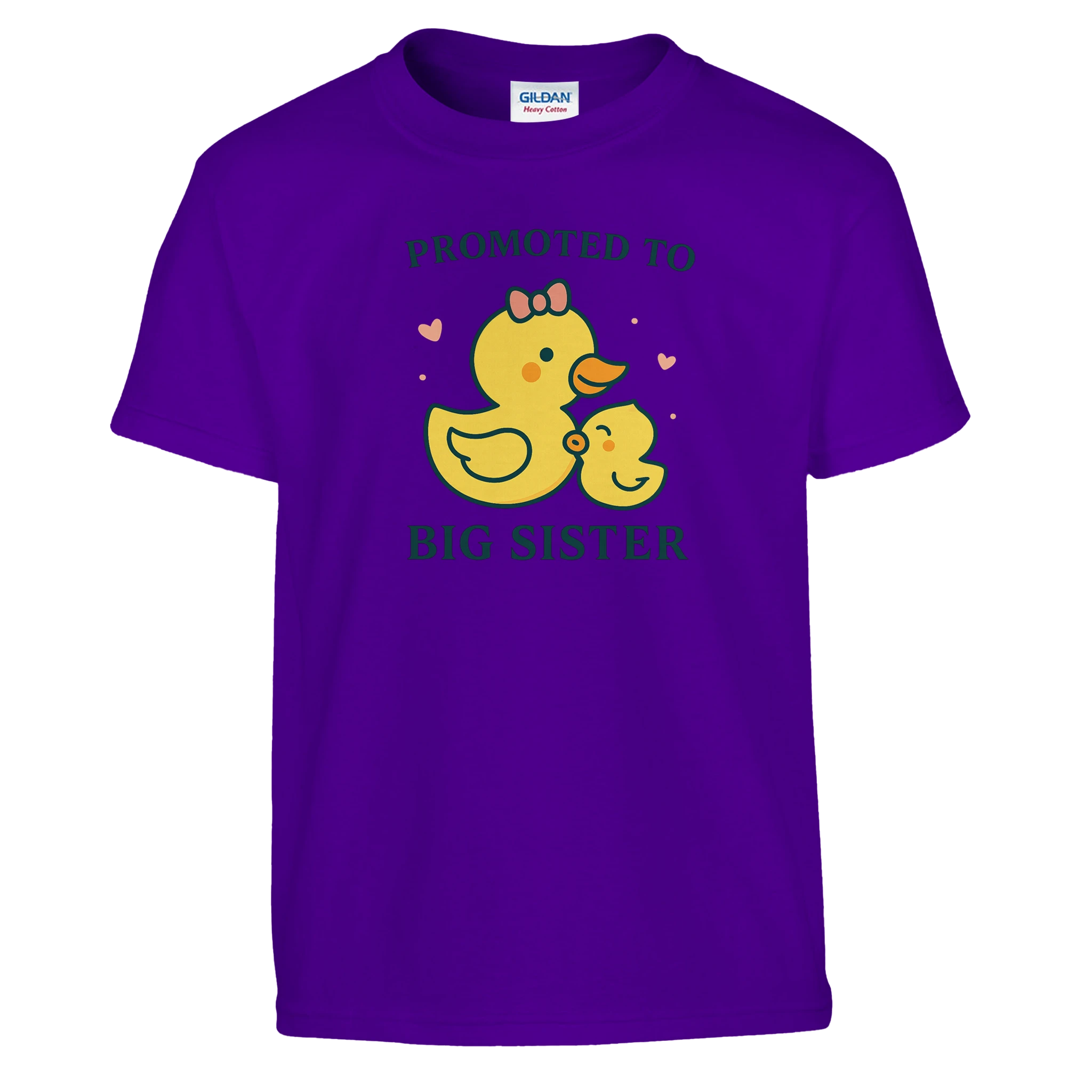 Big Sister Crewneck T-shirt - Duck Nation