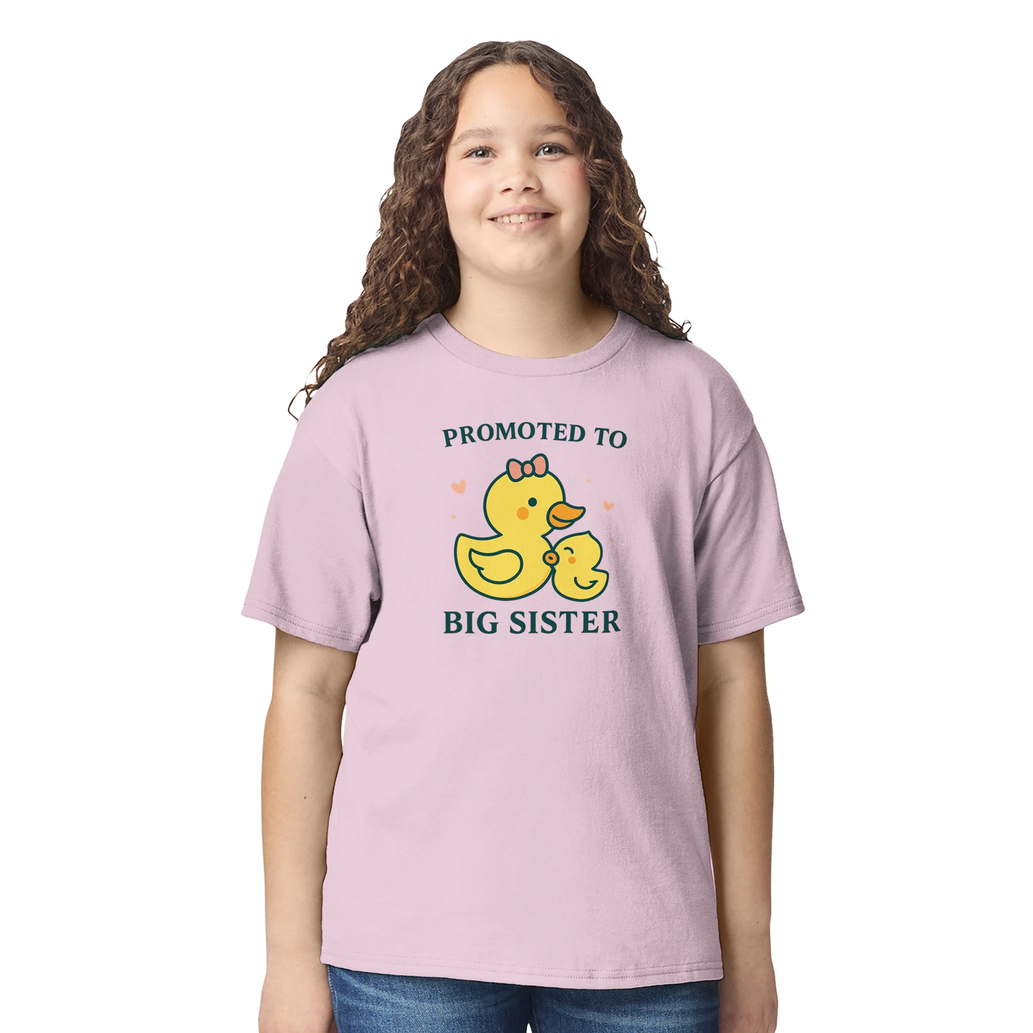 Big Sister Crewneck T-shirt - Duck Nation