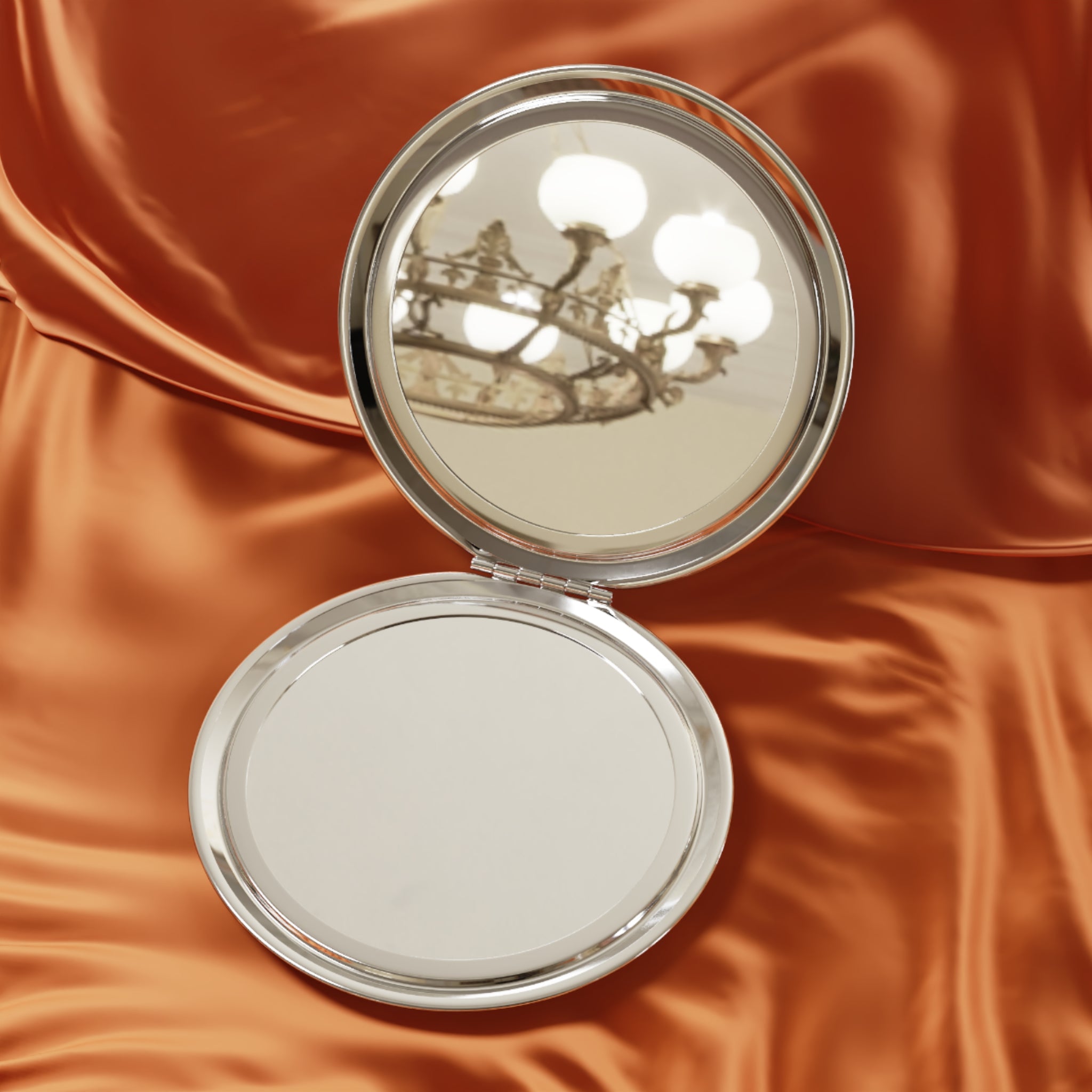 Duck Dreams Compact Travel Mirror — Pocket-Sized Cosmetic Mirror for On-the-Go Touch-Ups