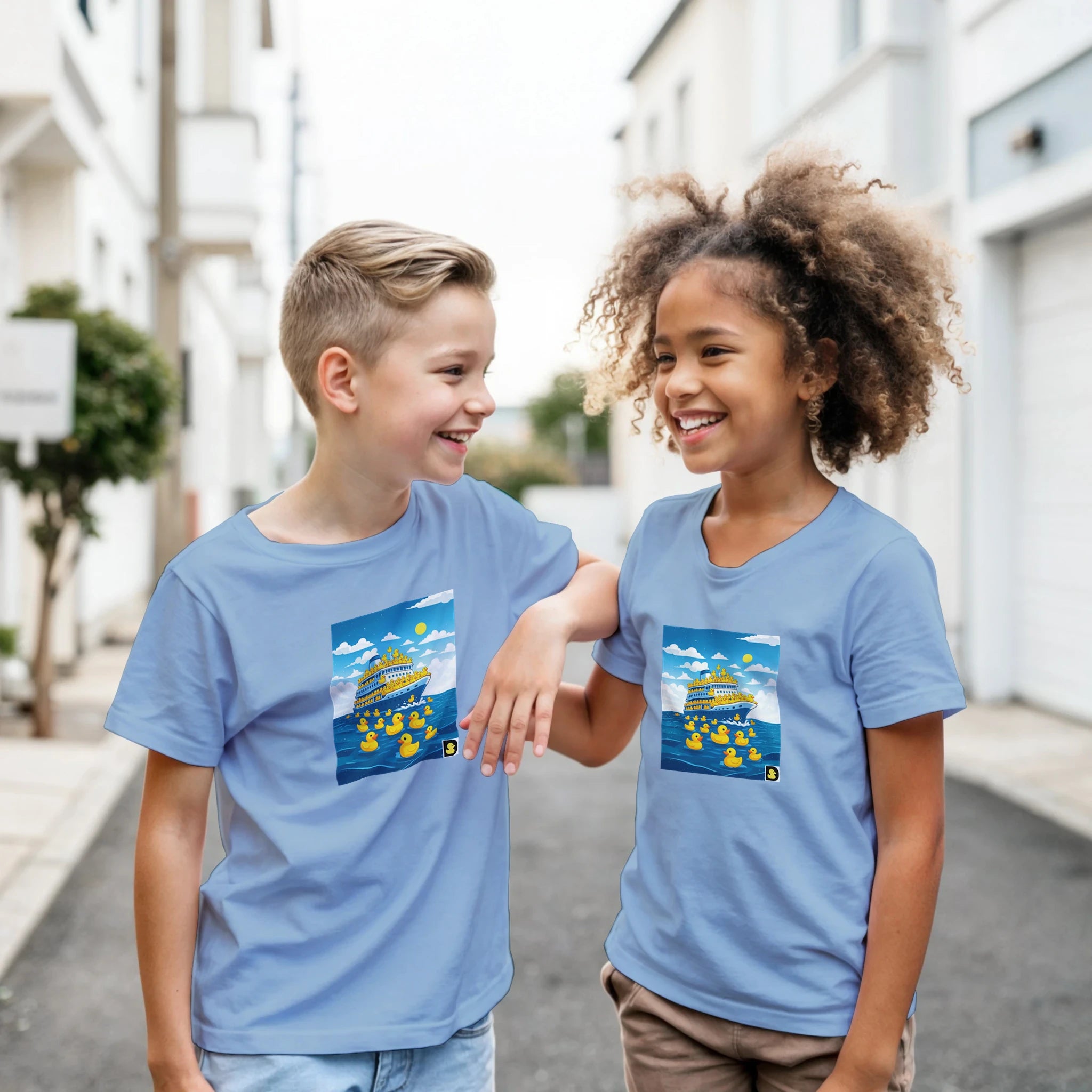 Duck Kids T-shirt - Ideal design for Cruises and Hunting for Rubber Ducks - Duck Nation