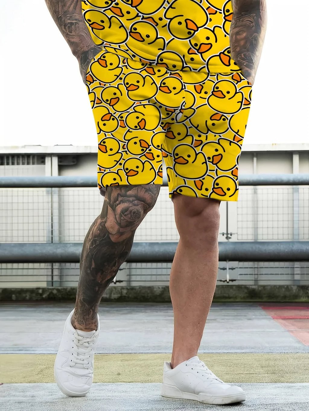 Duck Print Men’s Loungewear Set - Duck Nation