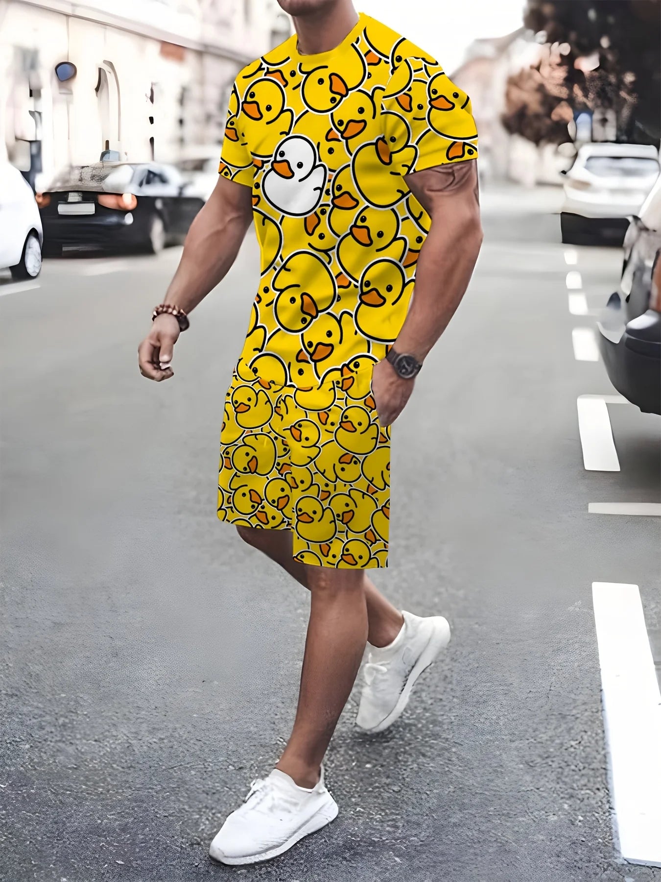 Duck Print Men’s Loungewear Set - Duck Nation