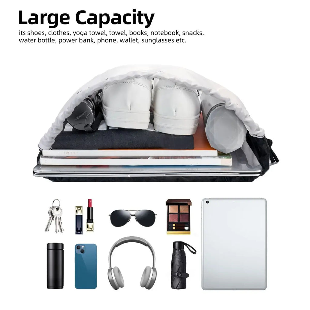 Rubber Duck Drawstring Gym Bag - Duck Nation