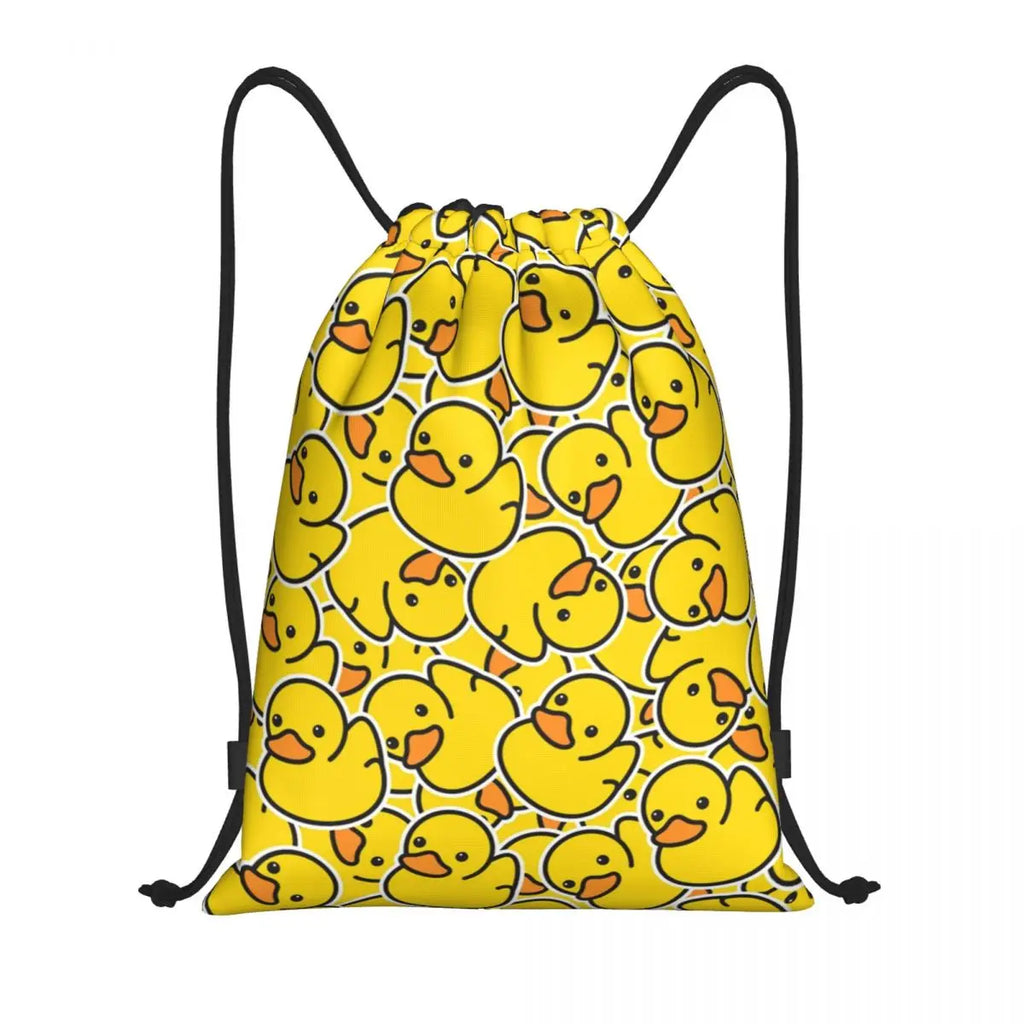 Rubber Duck Drawstring Gym Bag - Duck Nation