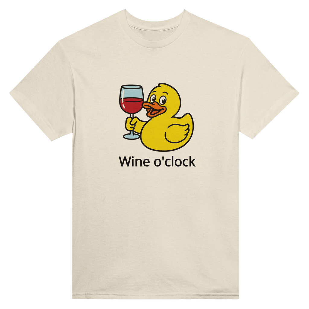 Duck Wine O'Clock T-shirt - Duck Nation