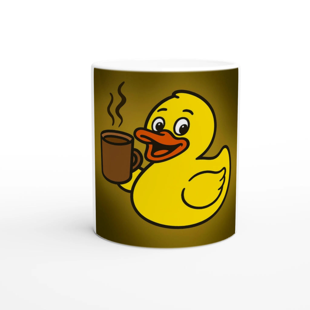 Duck Mug 11oz Ceramic Duck Design Mug - Gift for Duck Loving Drinkers - Duck Nation