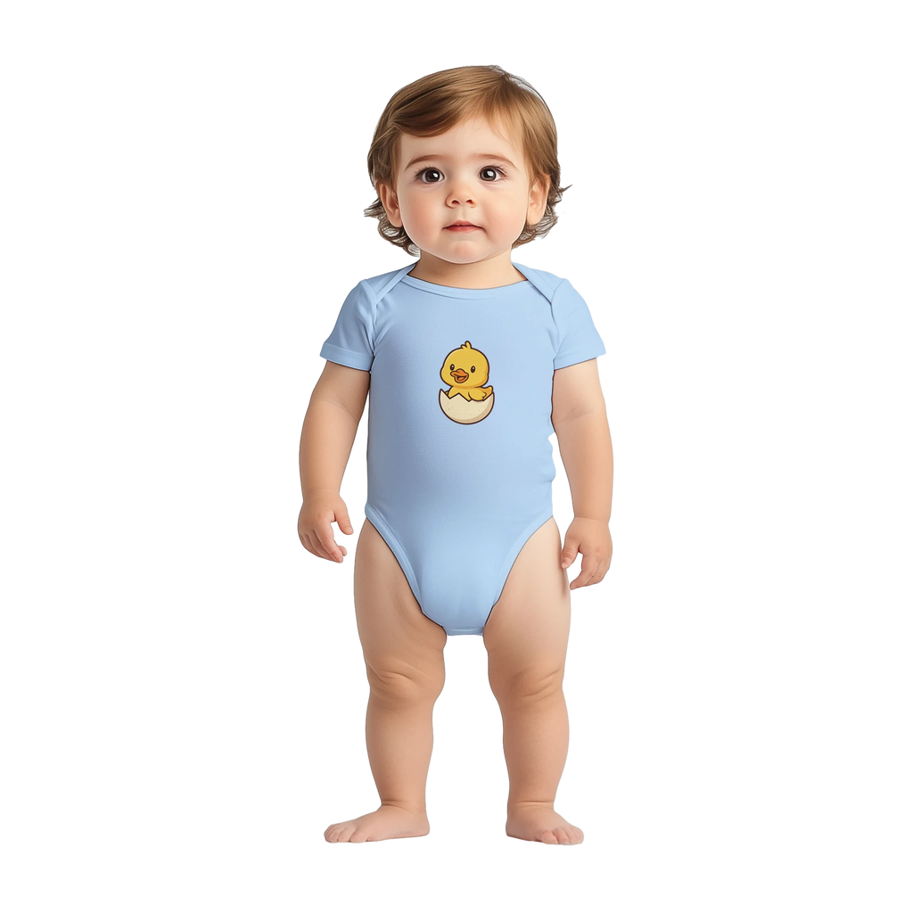 Baby Duckling Short Sleeve Sleepsuit - Duck Nation