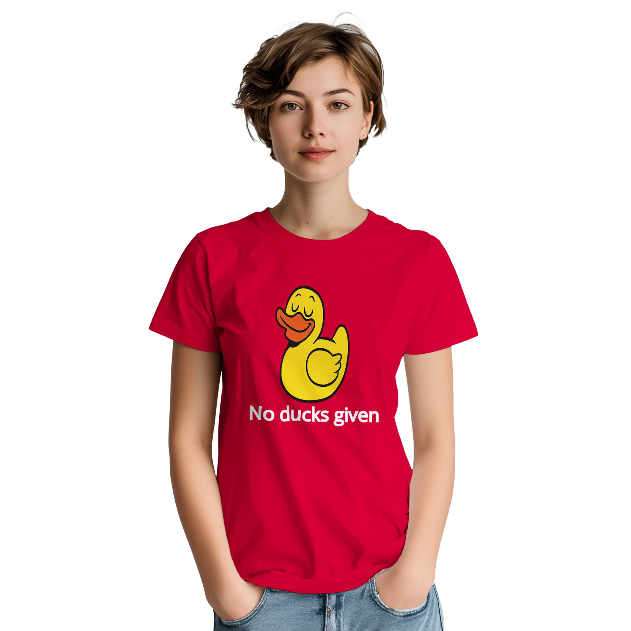 No Ducks Given Crewneck T-shirt - Duck Nation