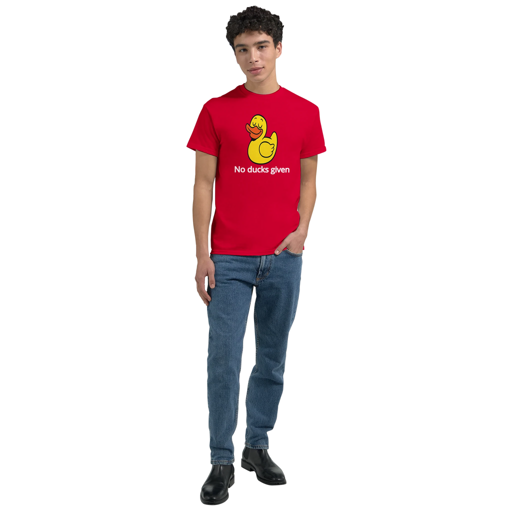 No Ducks Given Crewneck T-shirt - Duck Nation