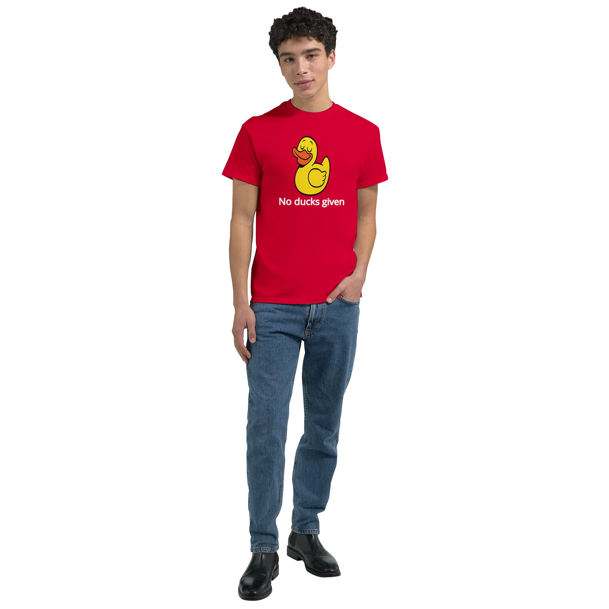 No Ducks Given Crewneck T-shirt - Duck Nation