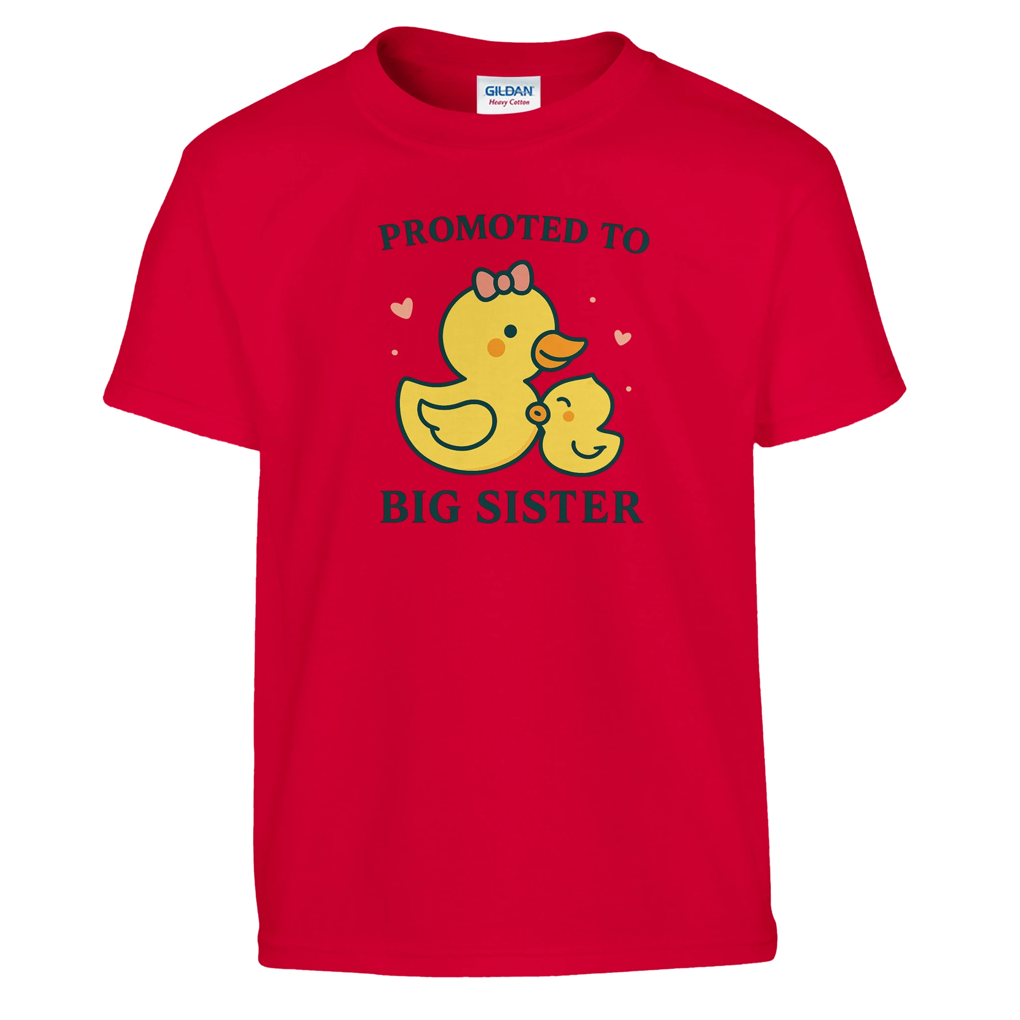 Big Sister Crewneck T-shirt - Duck Nation