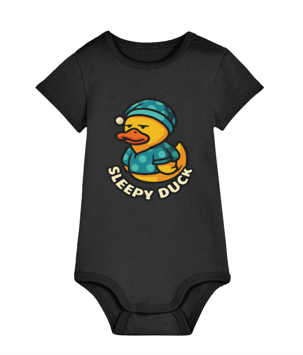 Duck Sleepy Baby Bodysuit - Perfect Baby Sleepsuit Gift - Duck Nation