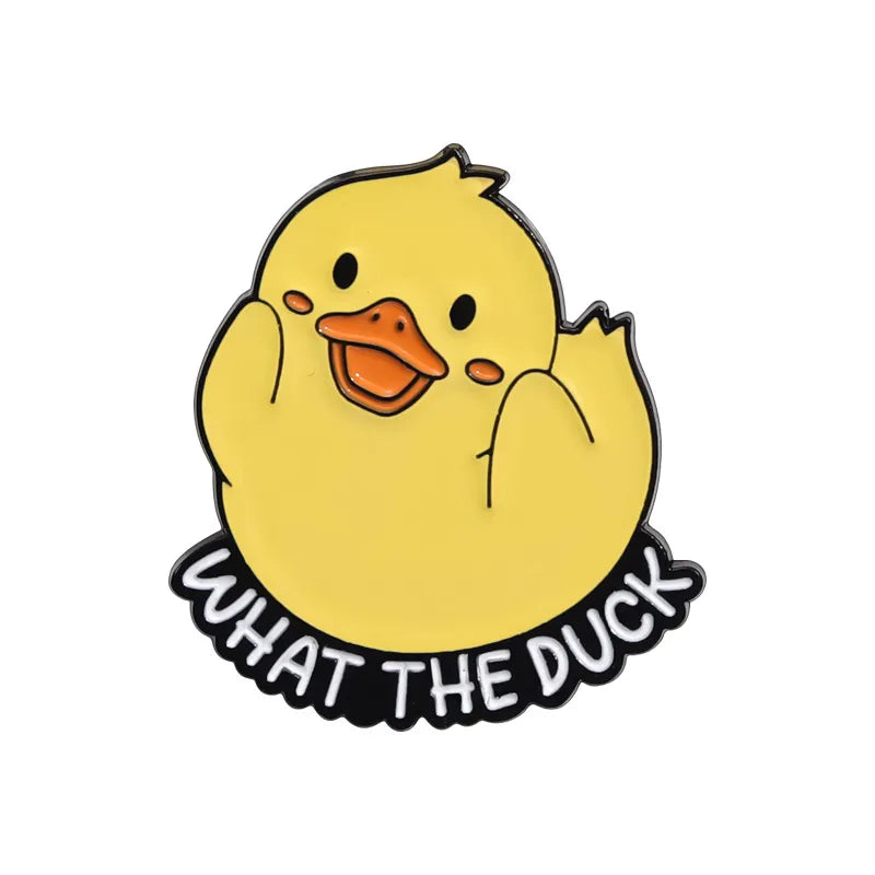 Cartoon Cute Duck Brooch for Everyone - Unisex Accessory - Duck Nation