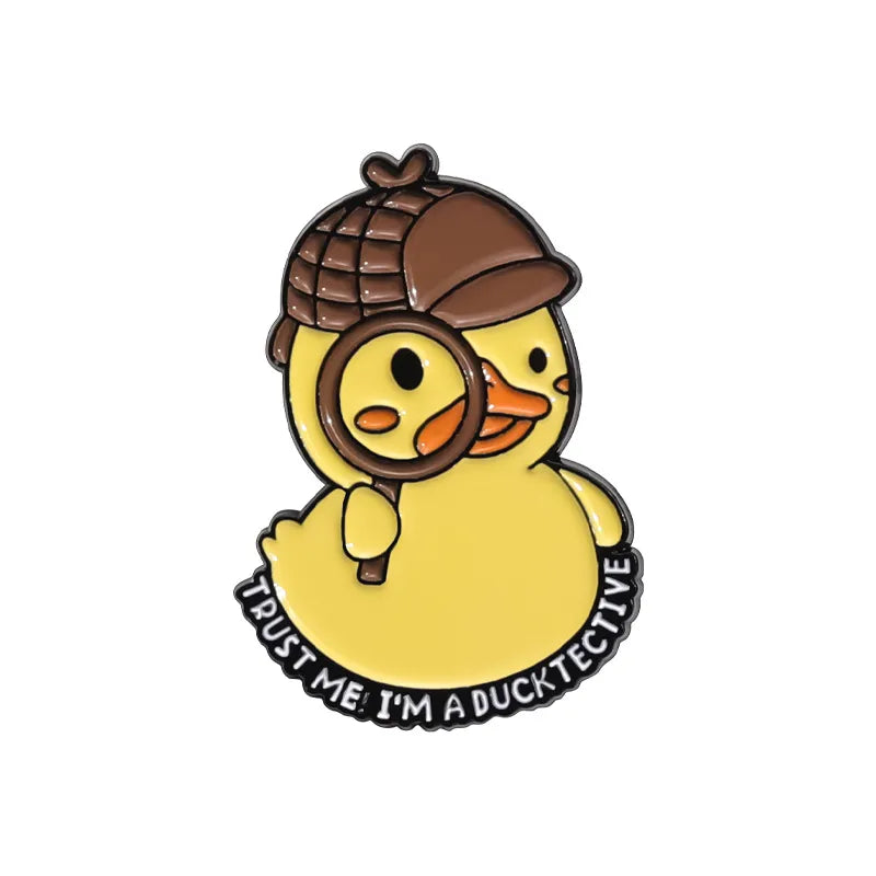 Cartoon Cute Duck Brooch for Everyone - Unisex Accessory - Duck Nation